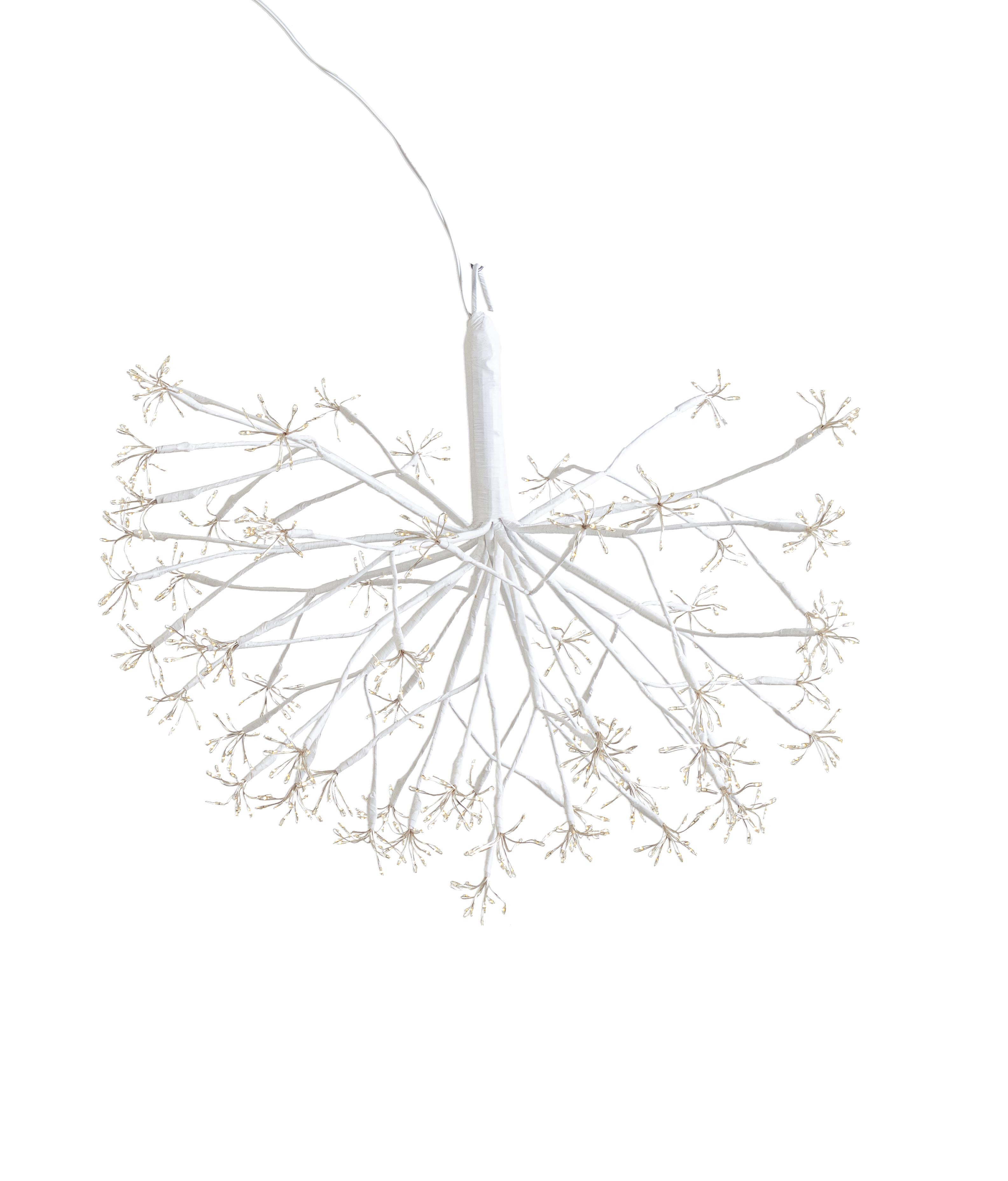 SFERA ARTIFICIO B.CO 600 MICROLED LUCE CALDA