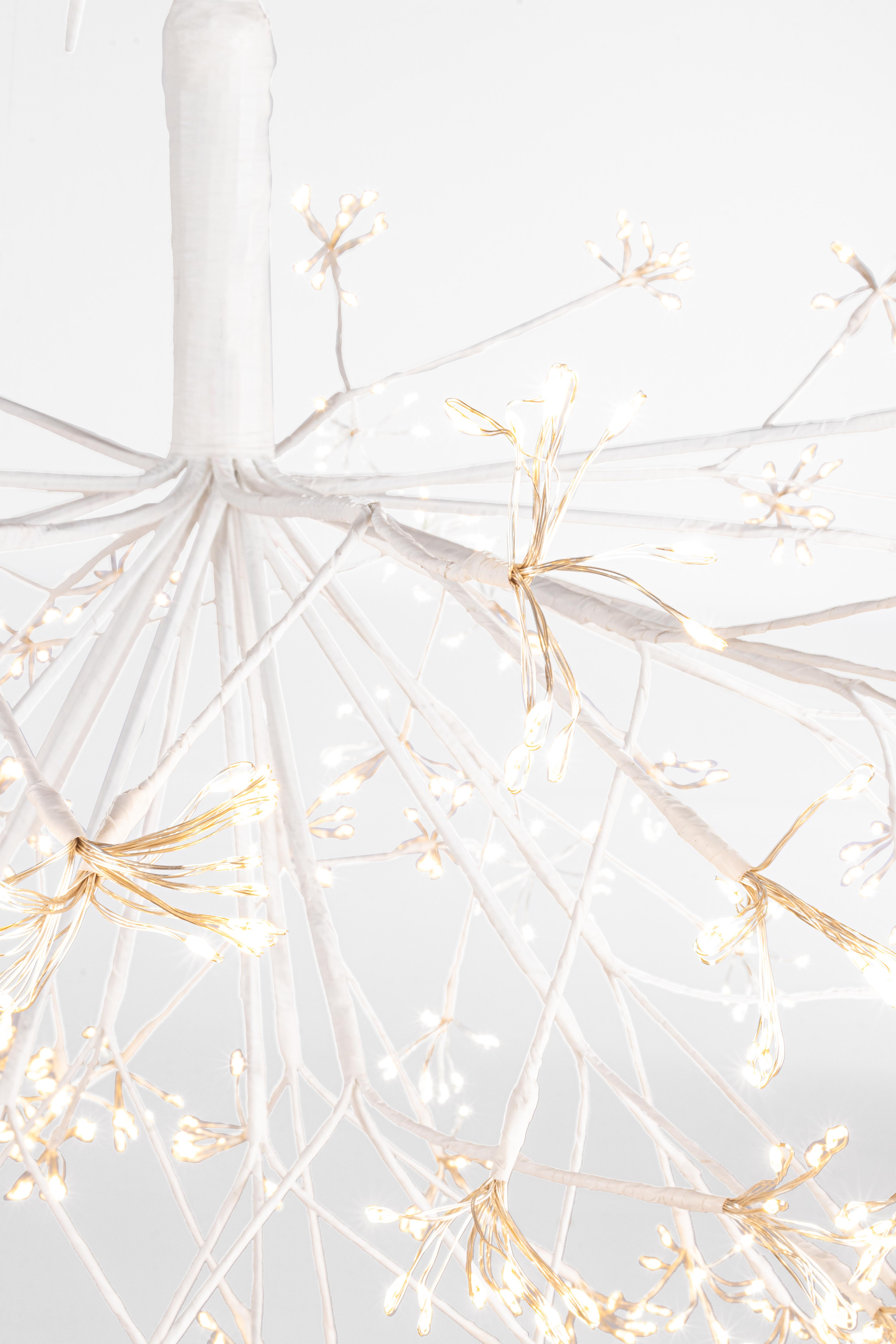 SFERA ARTIFICIO B.CO 900 MICROLED LUCE CALDA