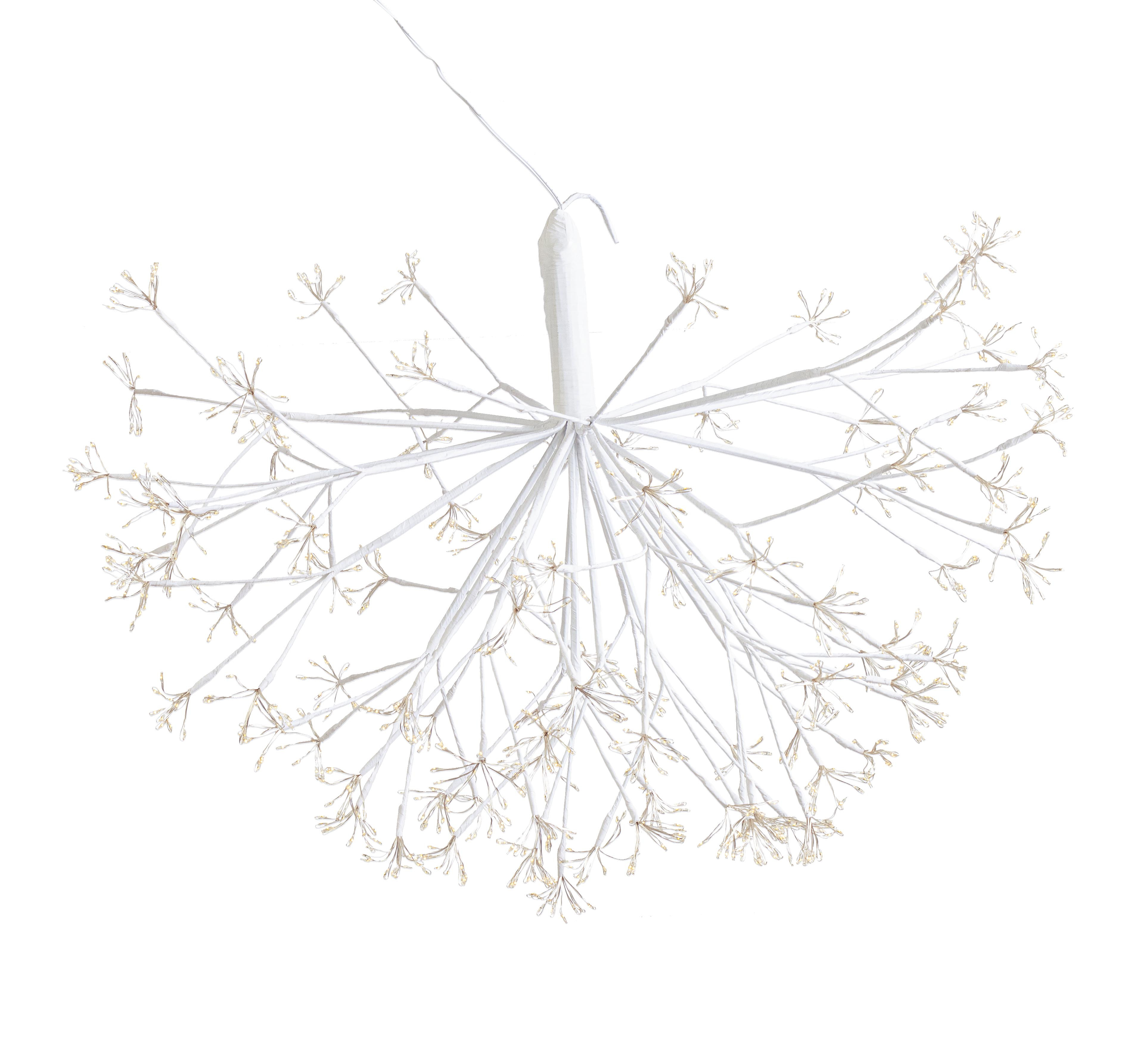 SFERA ARTIFICIO B.CO 900 MICROLED LUCE CALDA