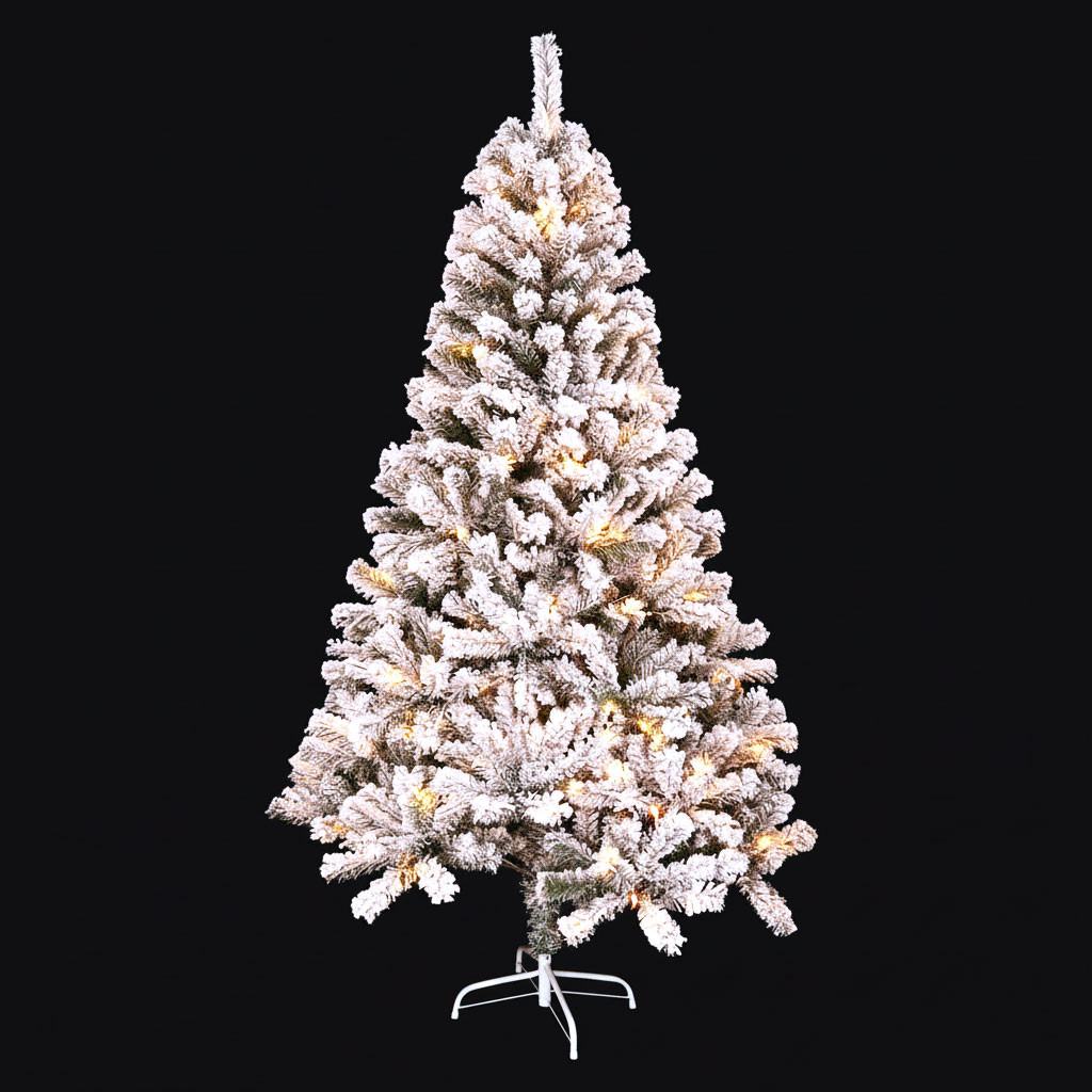 ALBERO NATALE INN.PVC CM.120 C/120 LED 300 PUNTE