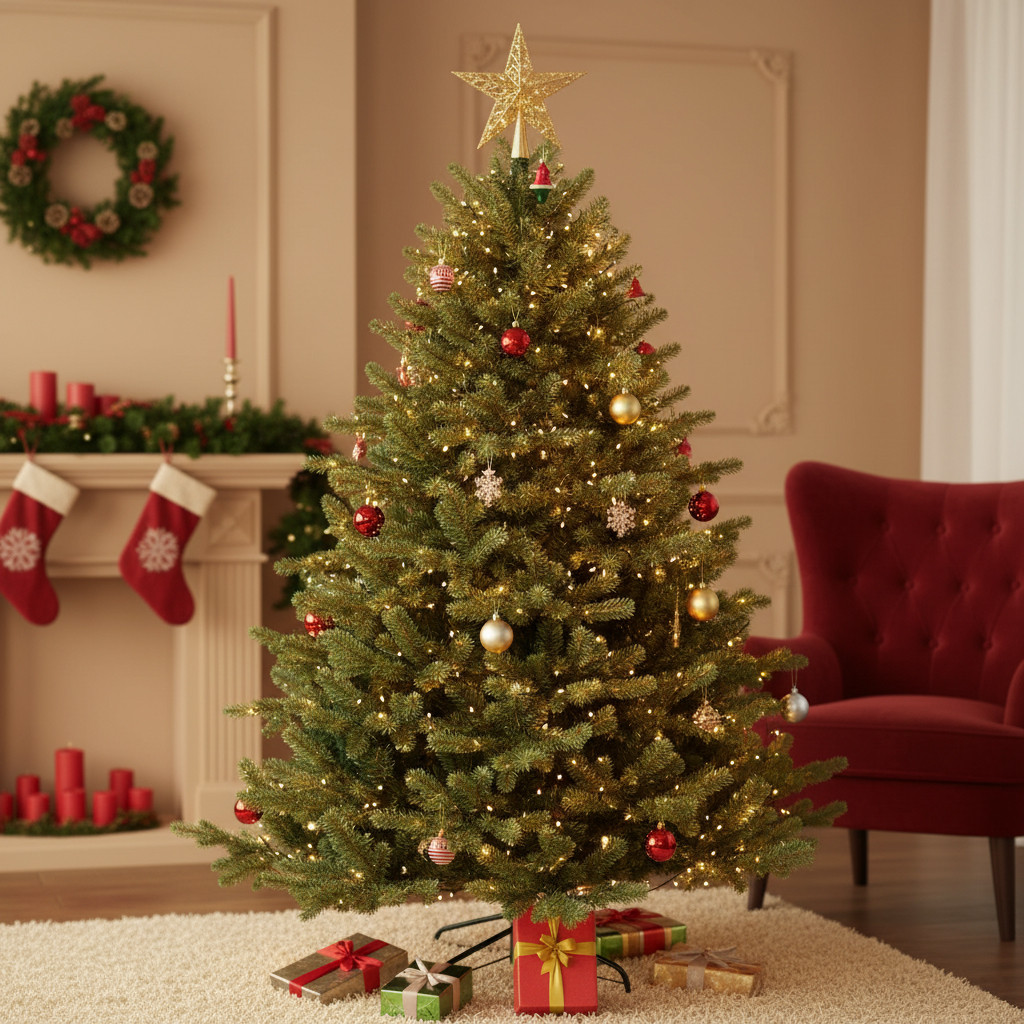 ALBERO DI NATALE MISTO CM.150 567 PUNTE