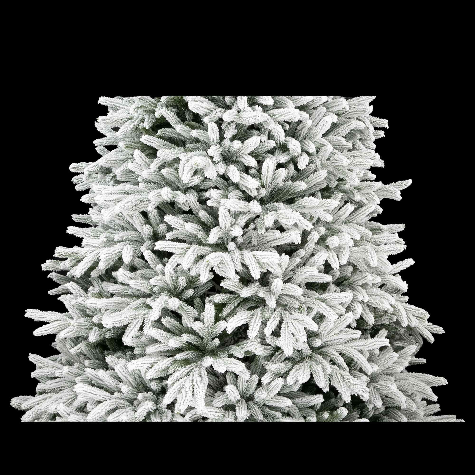 ALBERO NATALE INNEVATO PE CM.150 525 PUNTE