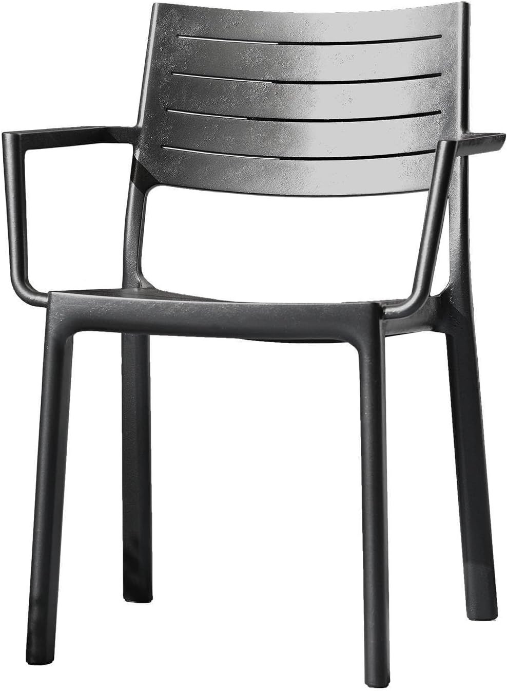 TAVOLO CM.146X87 CON 6 POLTRONE BRONZO