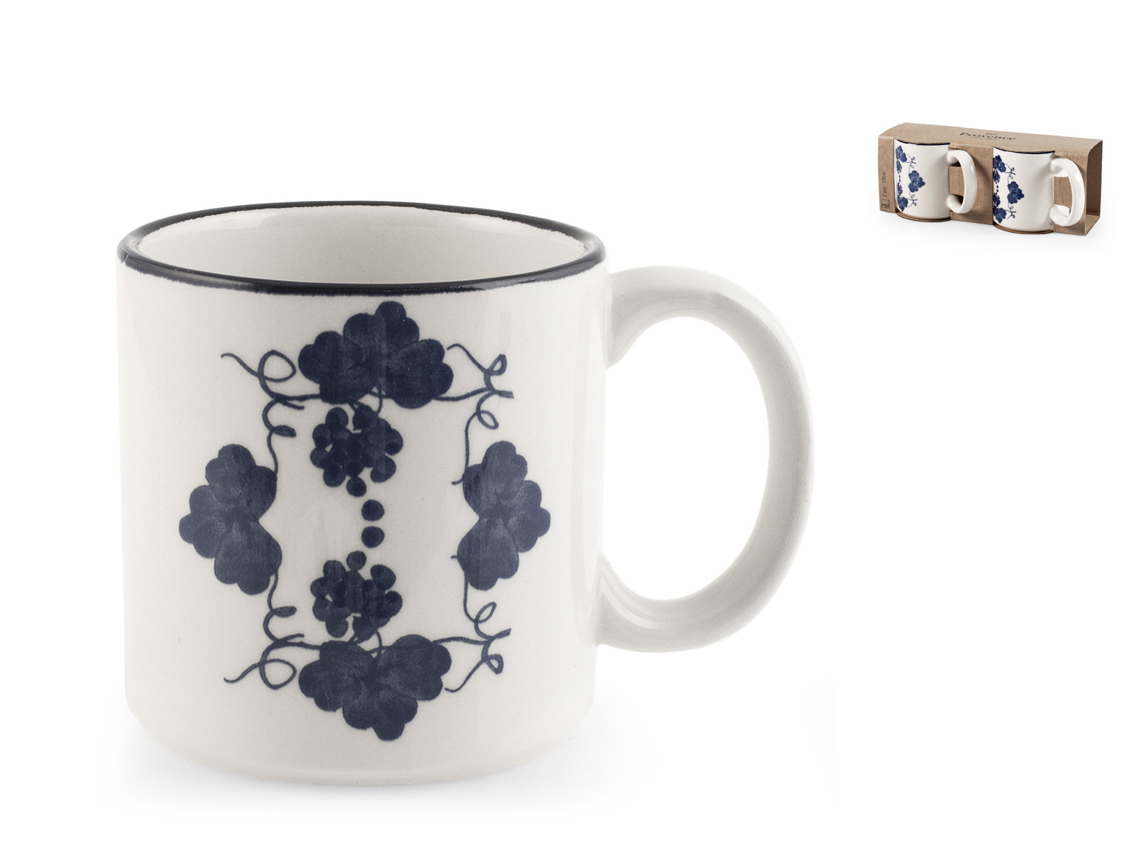 SET 2 MUG STW NORDIC PROVENCE CC330