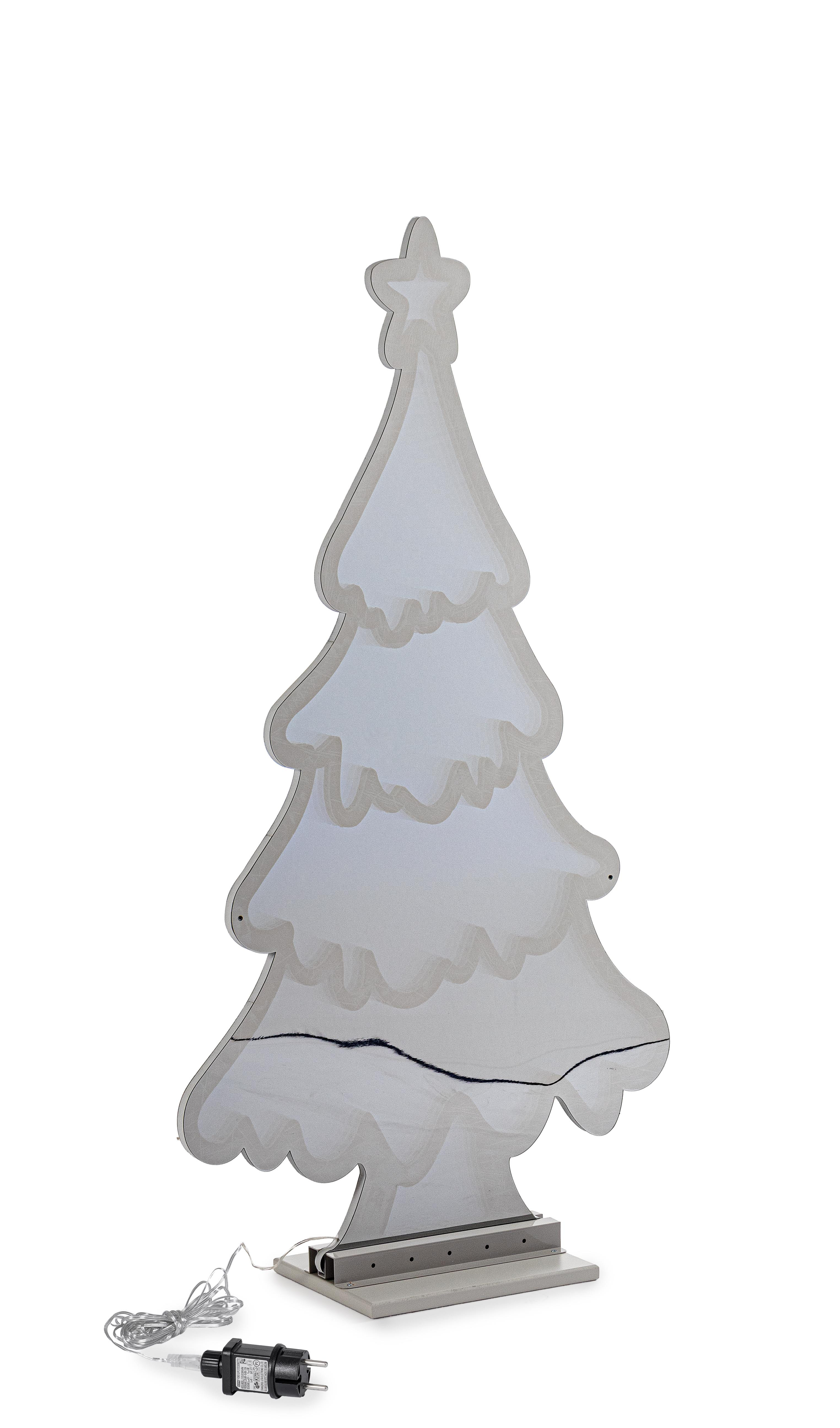 DECORAZIONE LUMINOSA PINO H120 390LED IP44