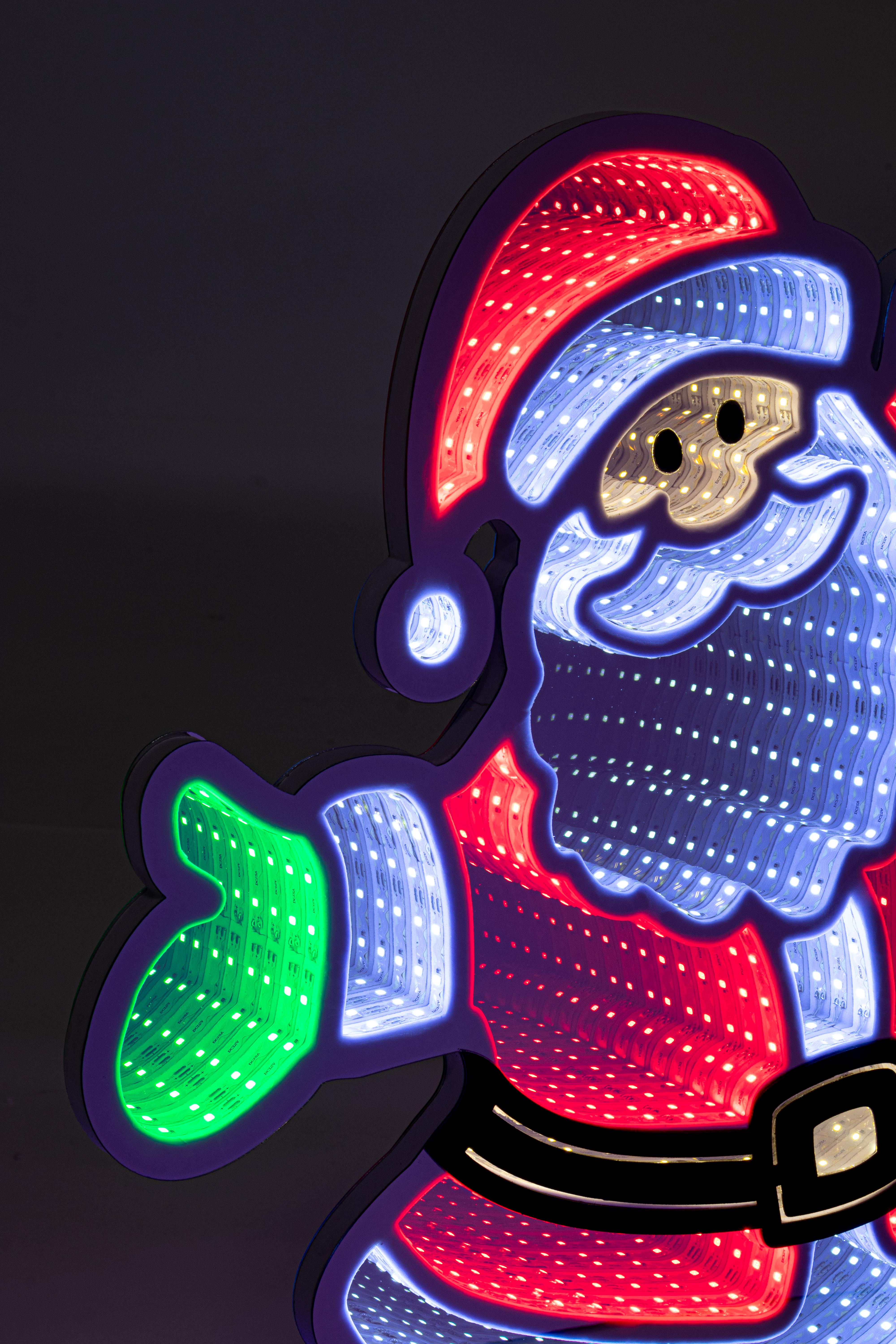DECOR.LUMINOSA HOLIDAY BABBO 444LED