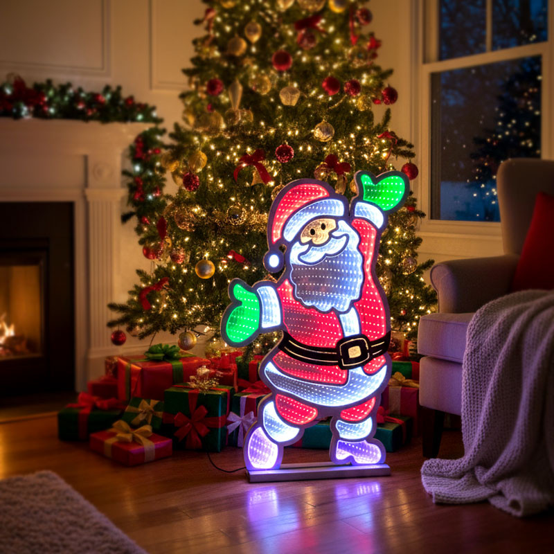 DECOR.LUMINOSA HOLIDAY BABBO 444LED