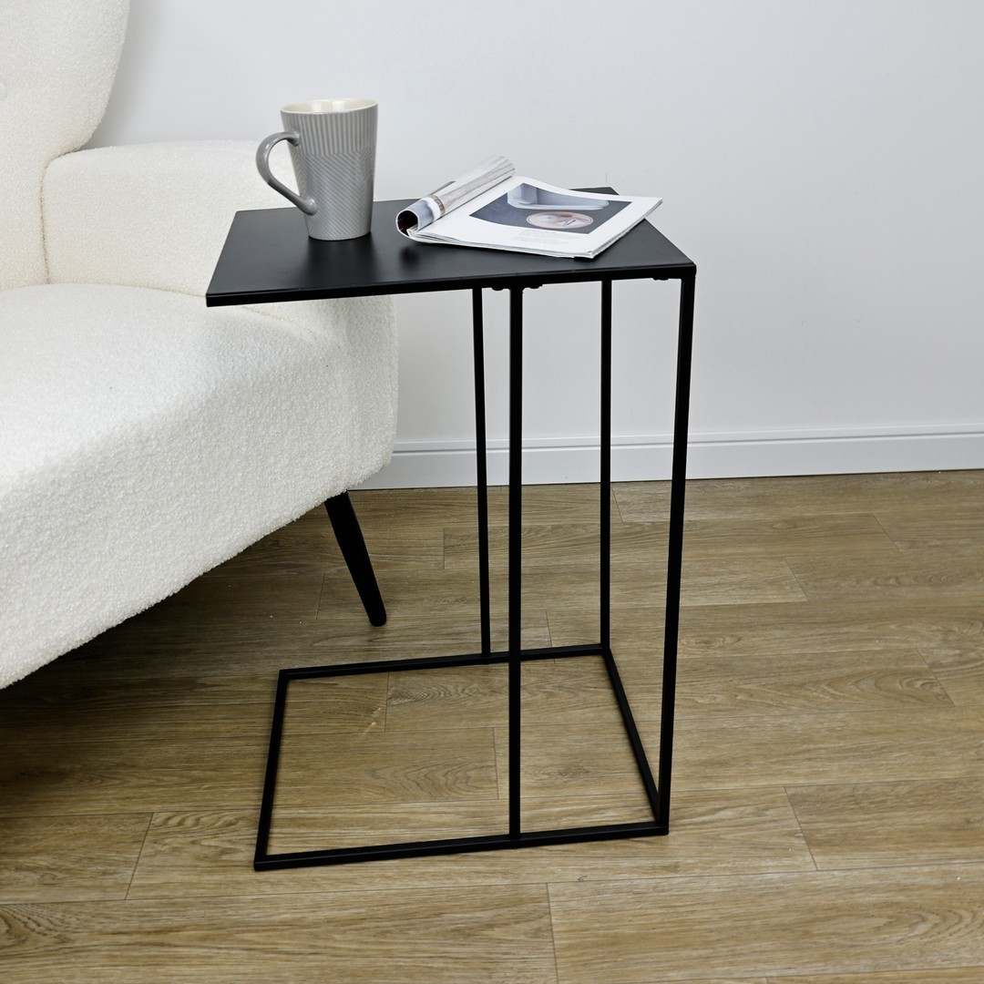 TAVOLINO RETT. CM. 40X30X58H NERO