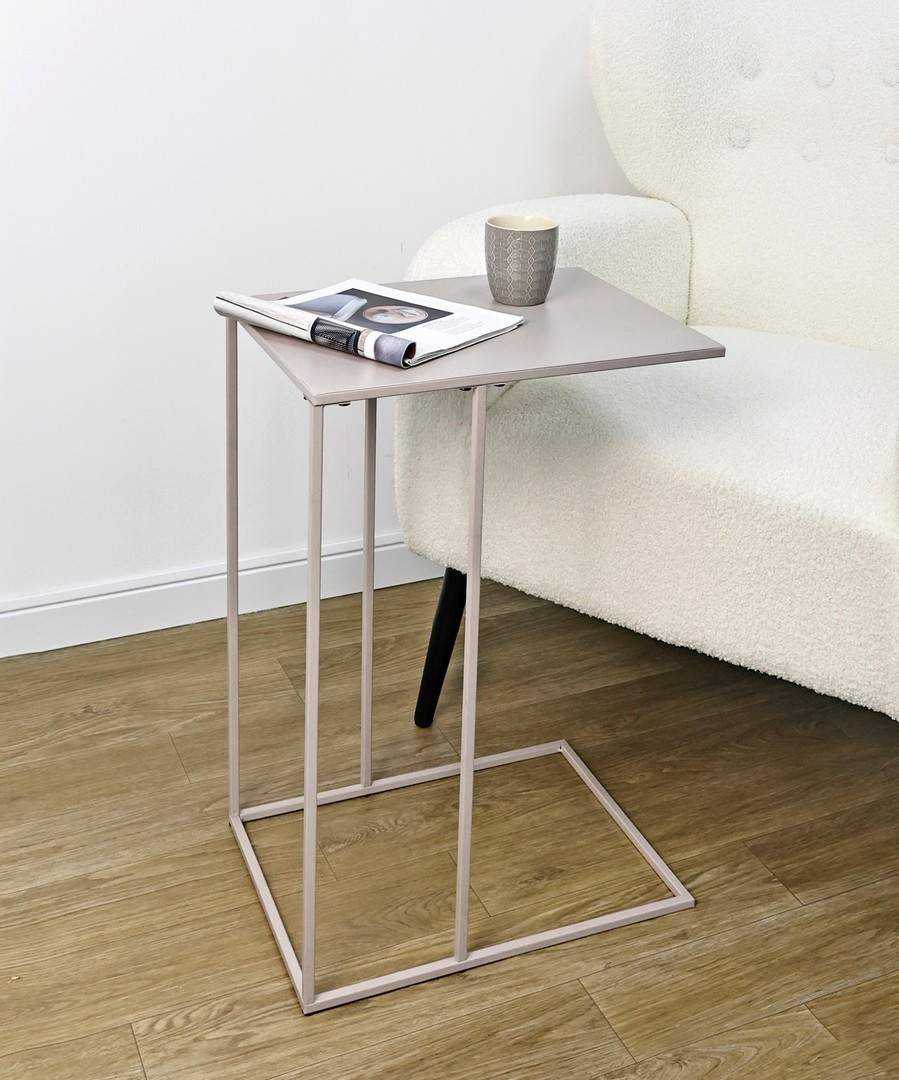 TAVOLINO RETT. CM. 40X30X58H BEIGE