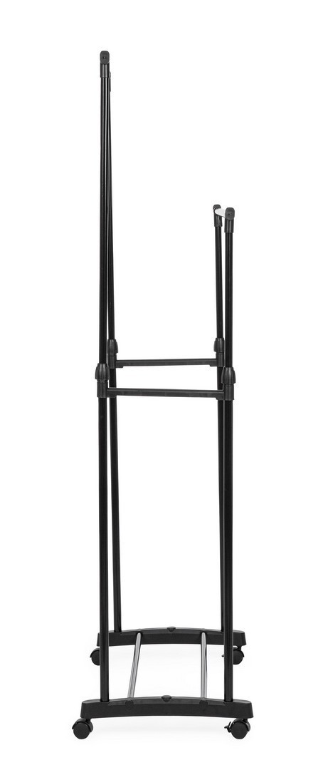 STAND APPENDIABITI ELIDA NERO CON RUOTE