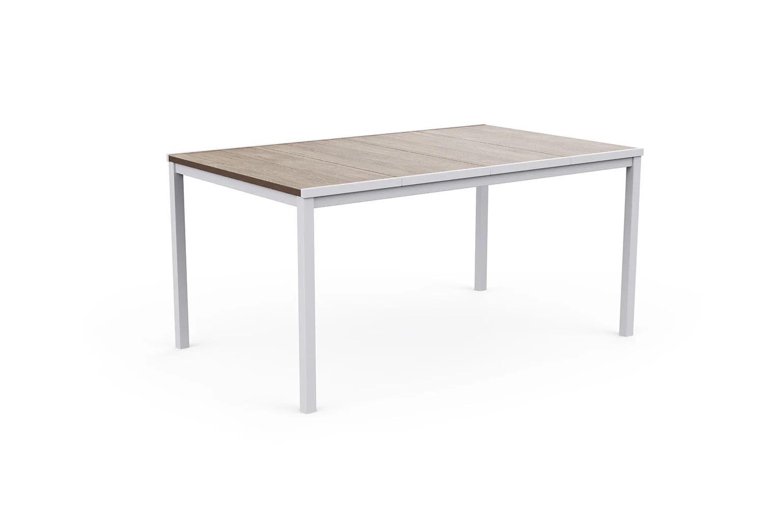 TAVOLO 160X95 CON 6 POLTRONE BIANCO