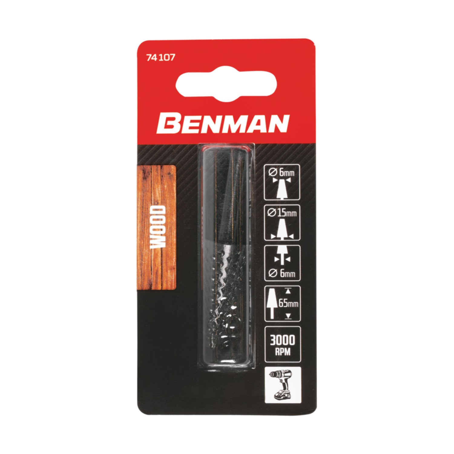 RASPA CONICA MM6/15 GAMBO MM6 P/LEG