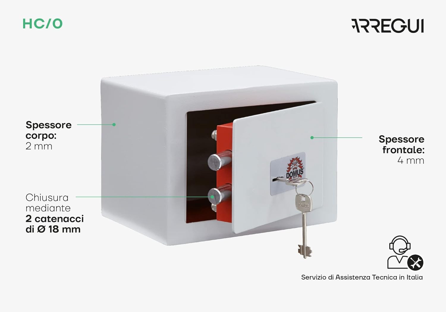 CASSAF.HOTEL SOLO CHIAVE 17X23X17