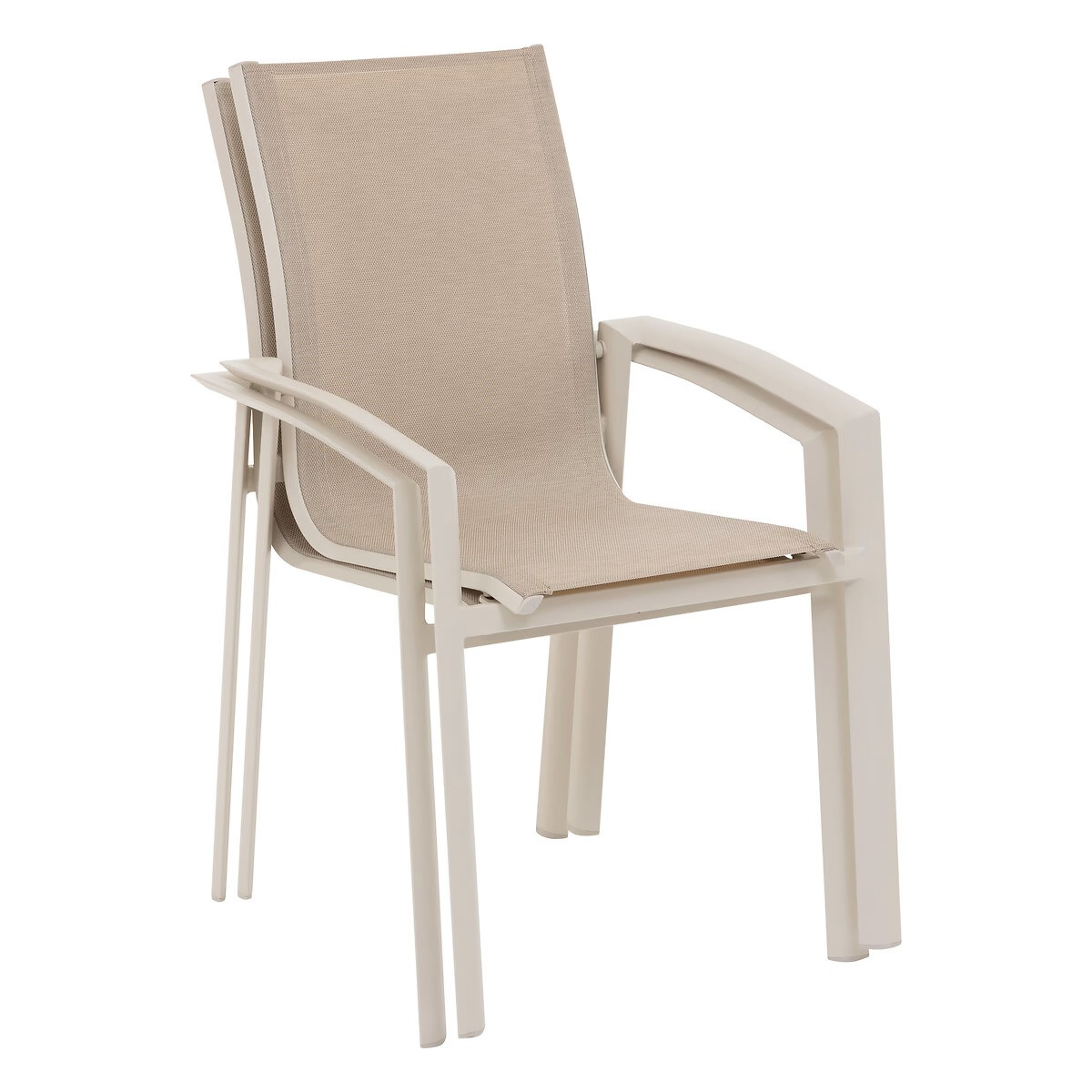 TAVOLO CM.214-274X110 CON 6 POLTRONE ARGILLA