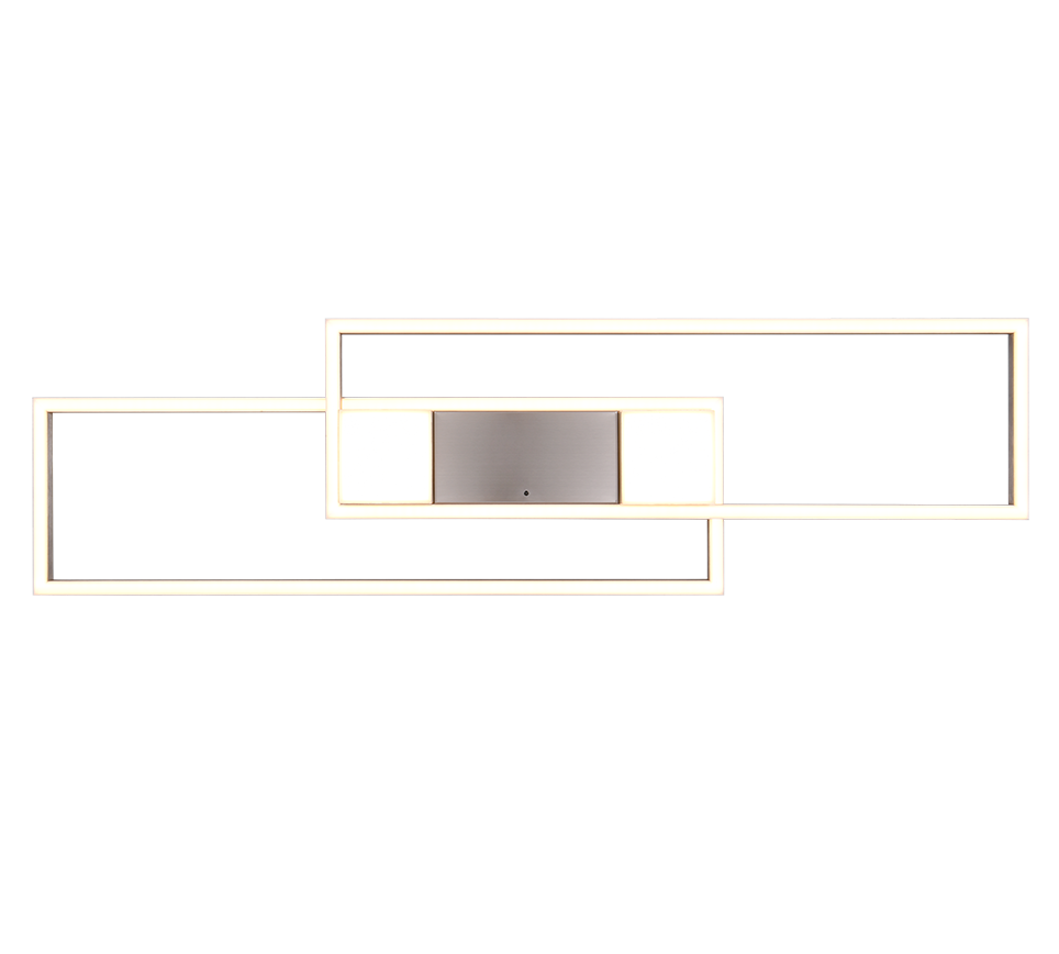 ALBANY PLAF.LED 1X37W MET.ACCIAIO CON TELECOMANDO
