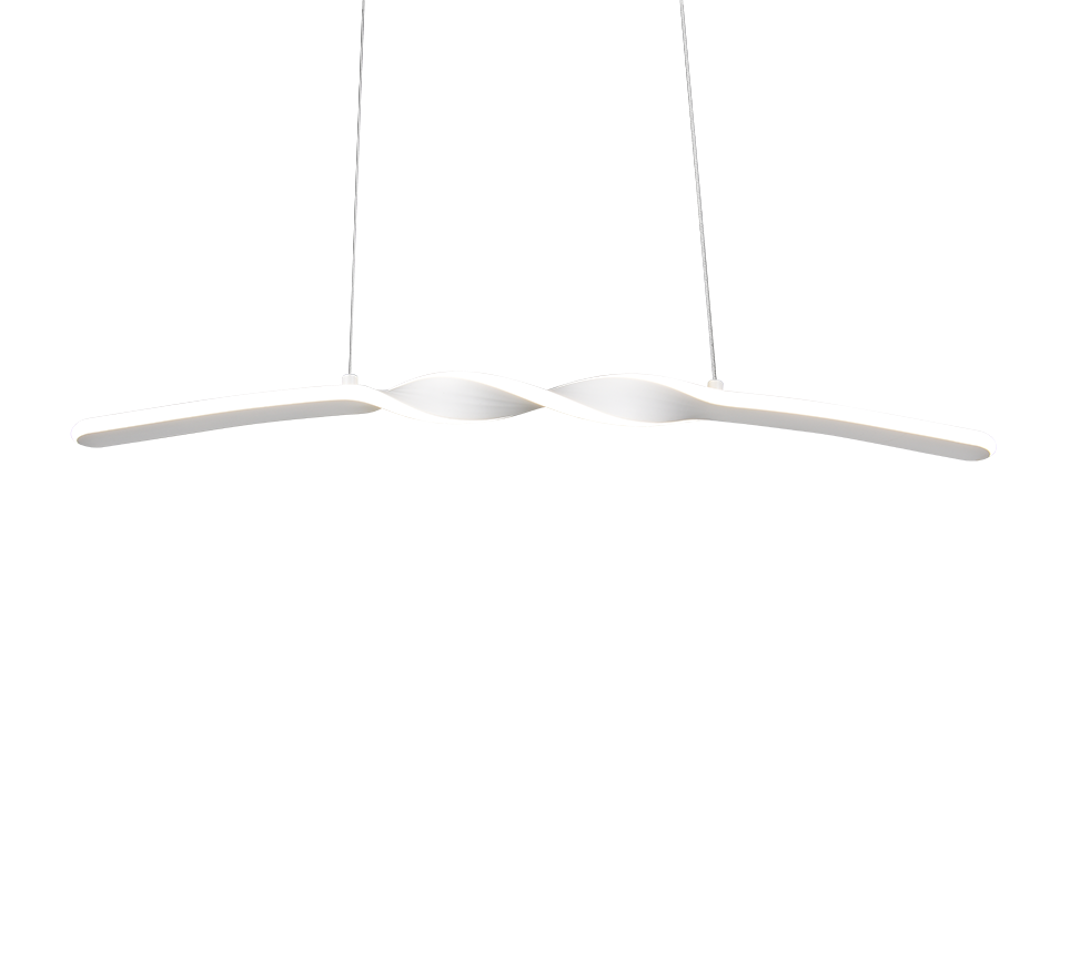 GINKO SOSP.LED 18W 4K CM.80 METALLO BIANCO