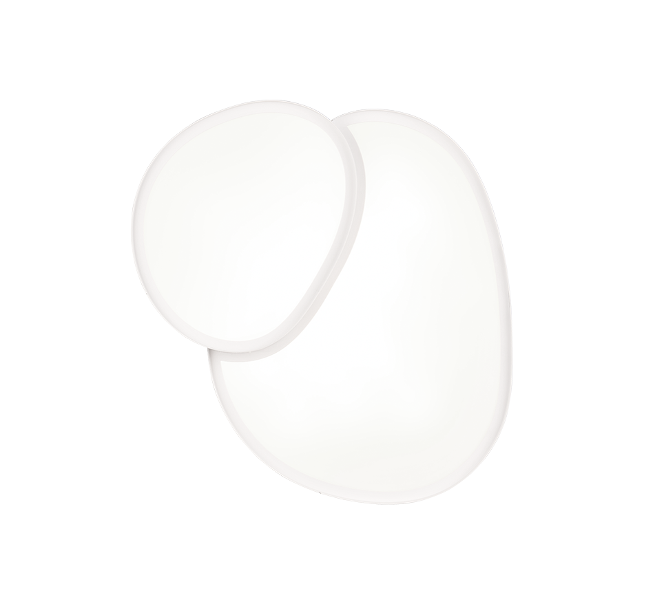 RISE PLAF.LED CM.44 21W BIANCA CON TELECOMANDO