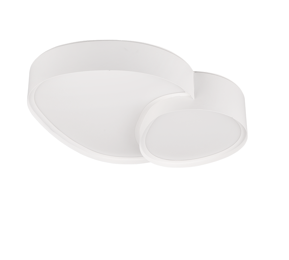 RISE PLAF.LED CM.44 21W BIANCA CON TELECOMANDO