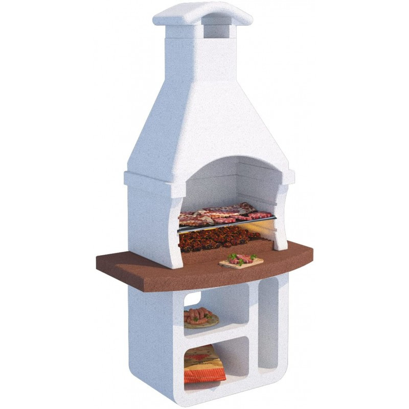 BARBECUE IN PIETRA CM.114X70 H223