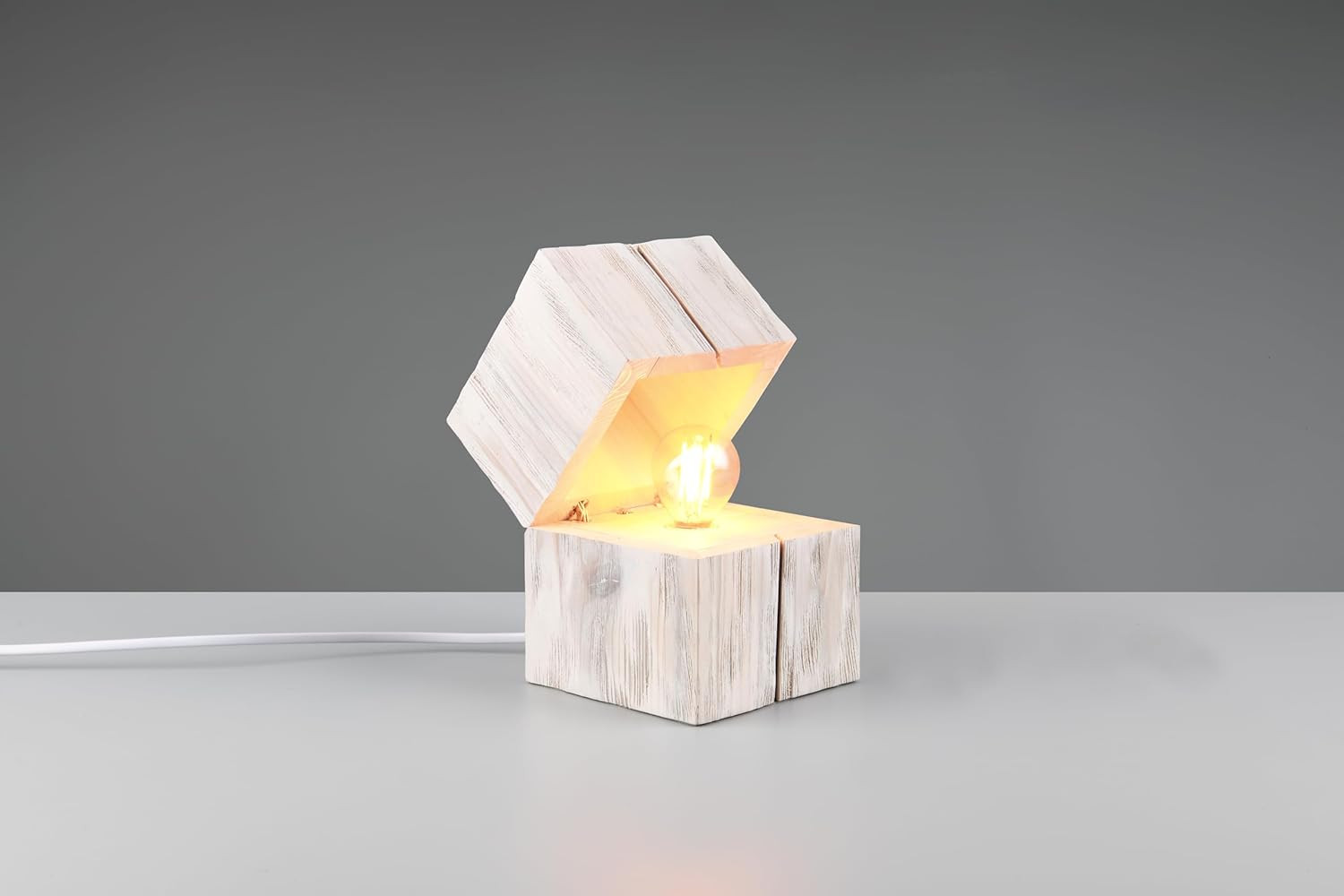 TREASURE LAMPADA TAVOLO E14 LED B.CO 2W H.16 2.7K