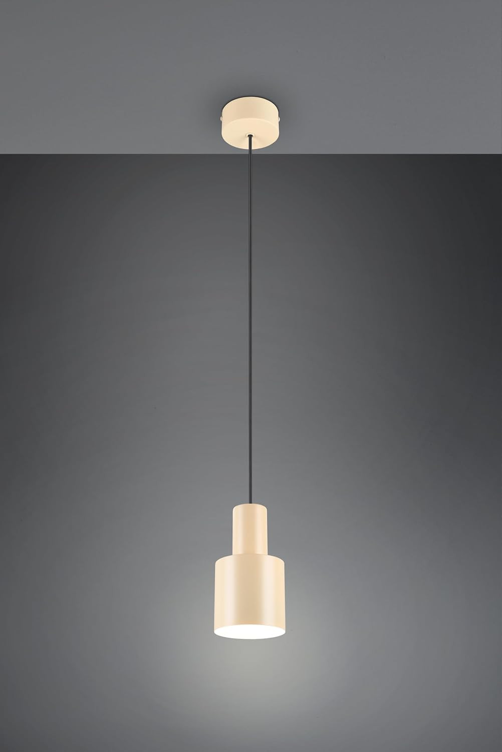 AGUDO SOSP.DIFFUS.MET.BEIGE CM.12 E27