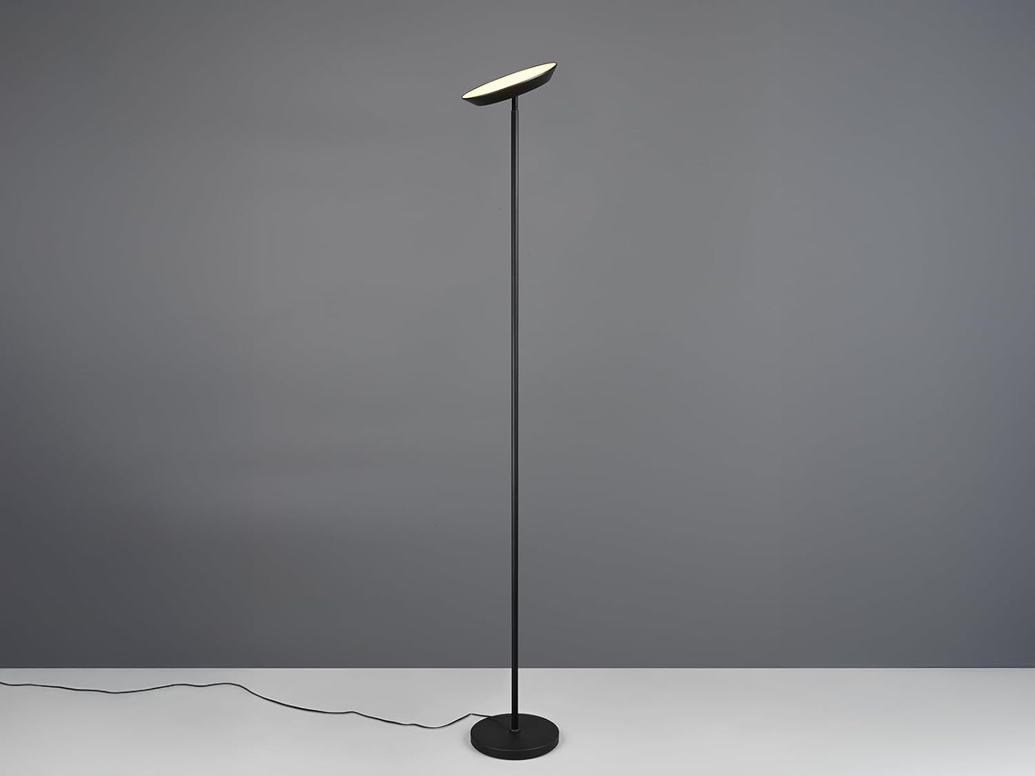 SPECTER PIANTANA LED MET.NERO H.180