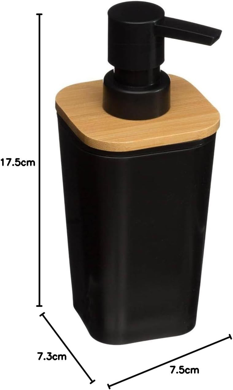 DISPENSER P/SAPONE NATUREO NERO