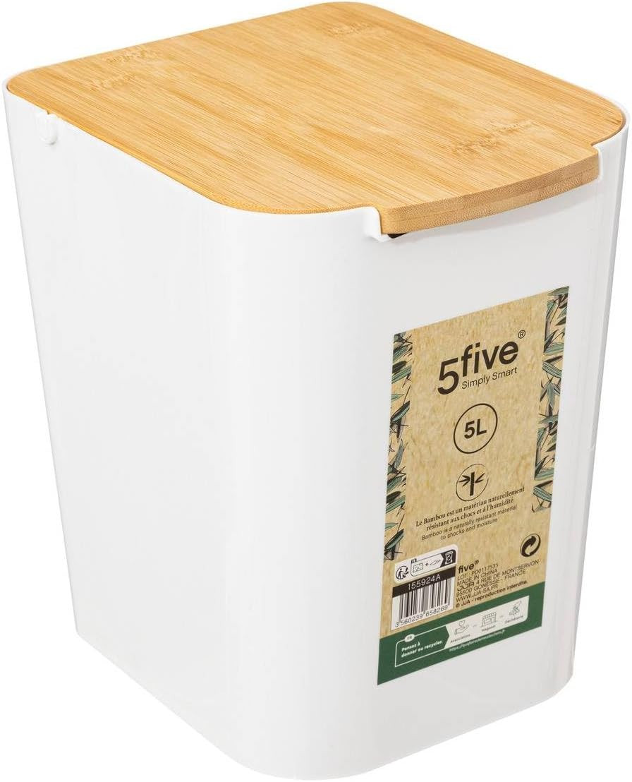CESTINO NATUREO 5L PP BIANCO