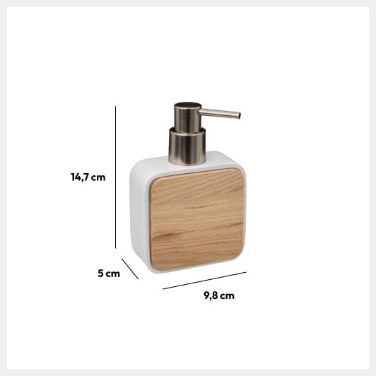 DISPENSER P/SAPONE NATUREO BIANCO