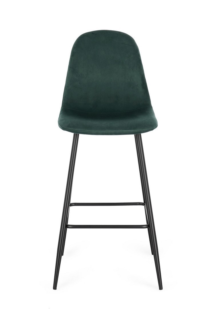 SGABELLO BAR NEW IRELIA NERO-VERDE SCURO