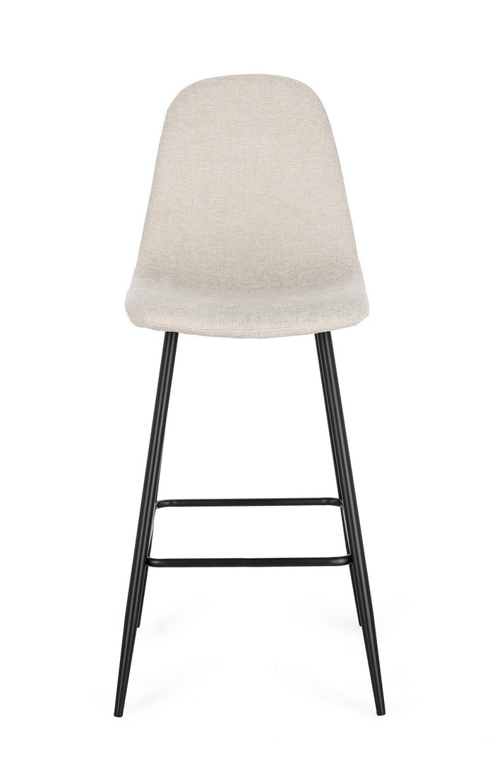SGABELLO BAR NEW IRELIA NERO BEIGE