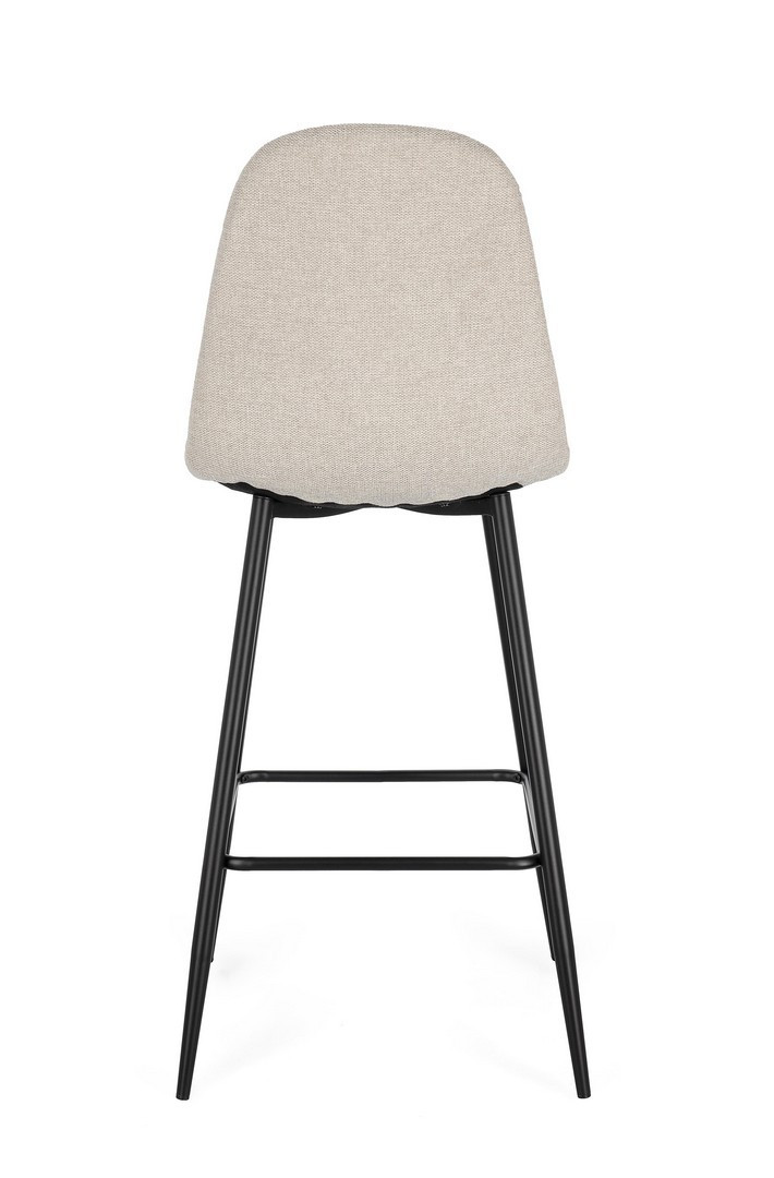 SGABELLO BAR NEW IRELIA NERO BEIGE
