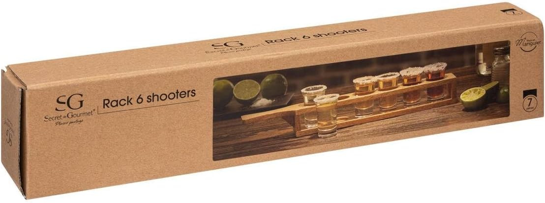 SUPPORTO + 6 BICCHIERI DA SHOT 2.4CL