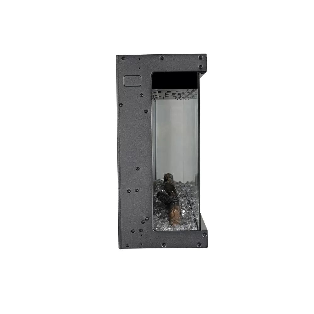 CAMINO ELETTRICO DA PARETE C/T.NERO CM.127X14X54.6