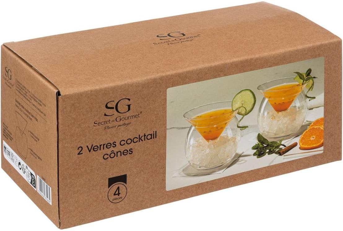 SET DA COCKTAIL SFERE 4PZ