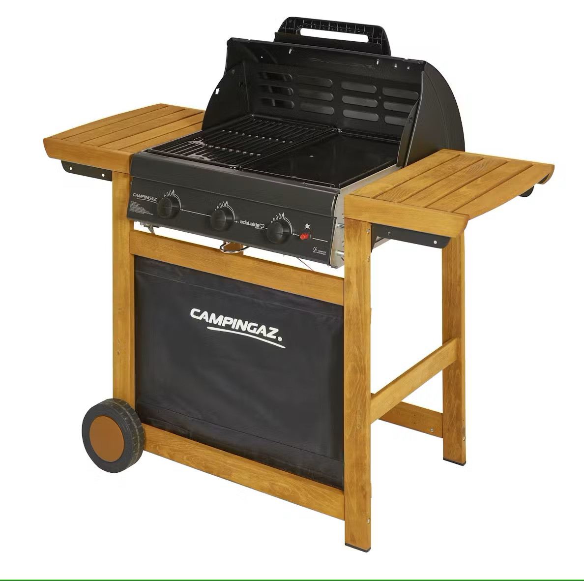 BARBECUE ADELAIDE 3 WOODY L DUAL GAS