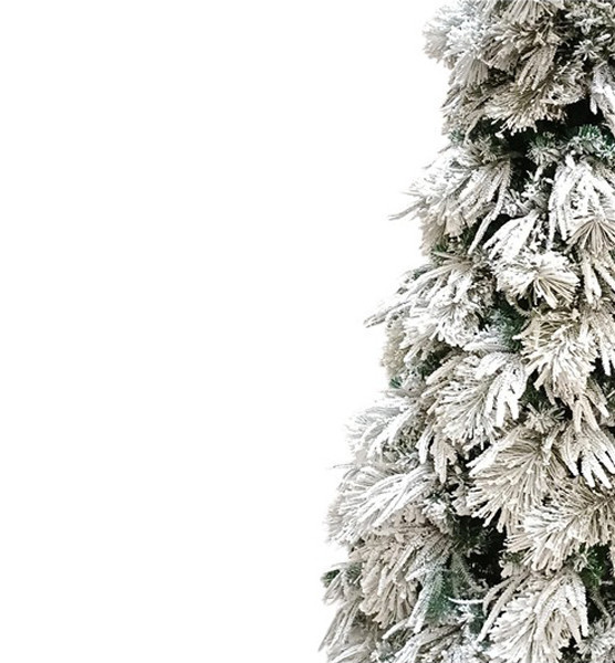 ALBERO 210CM INNEVATO 1080P.400LUCI C/GIOCHI LUCE