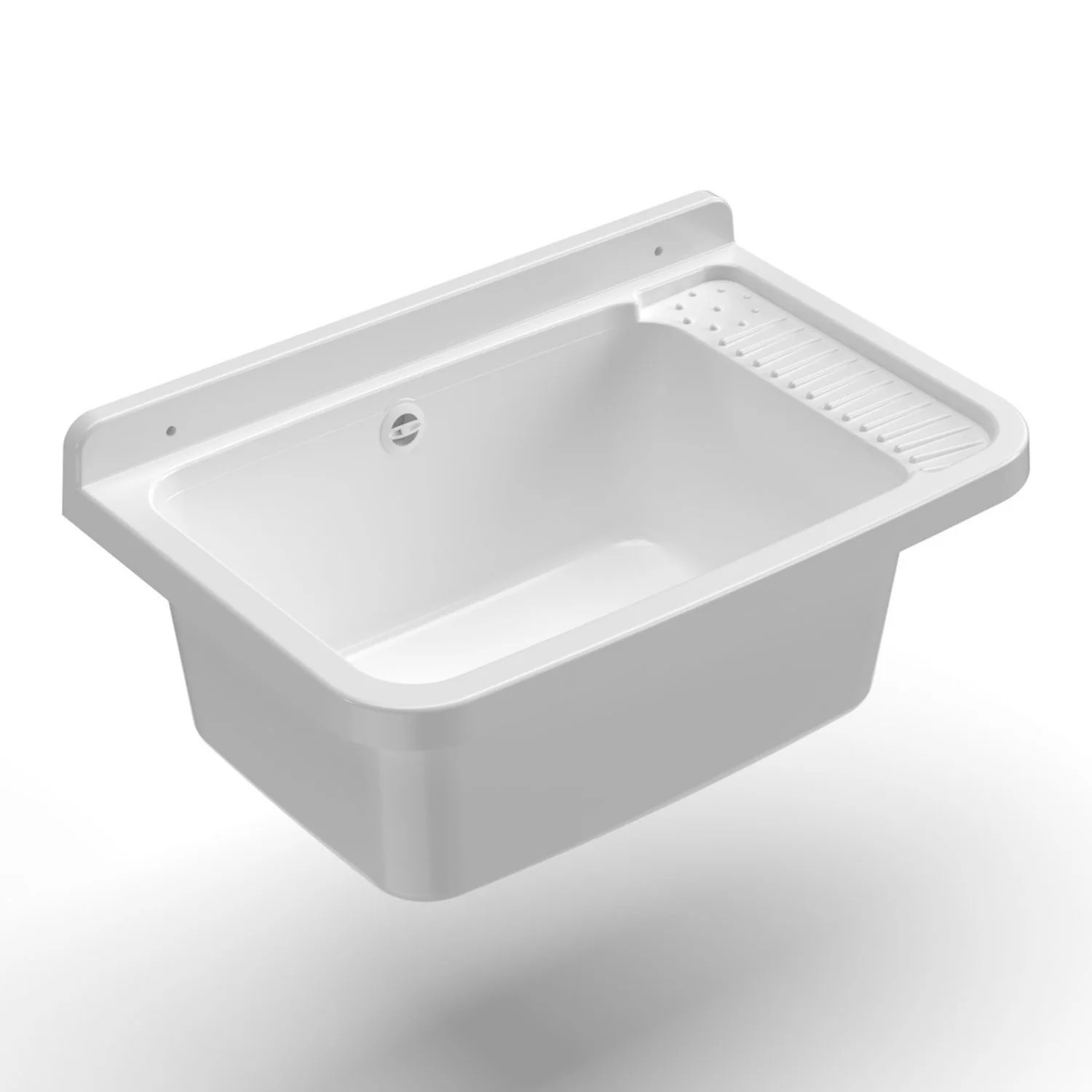PILOZZO CM.50X35 COMP. DI SIFONE BIANCO