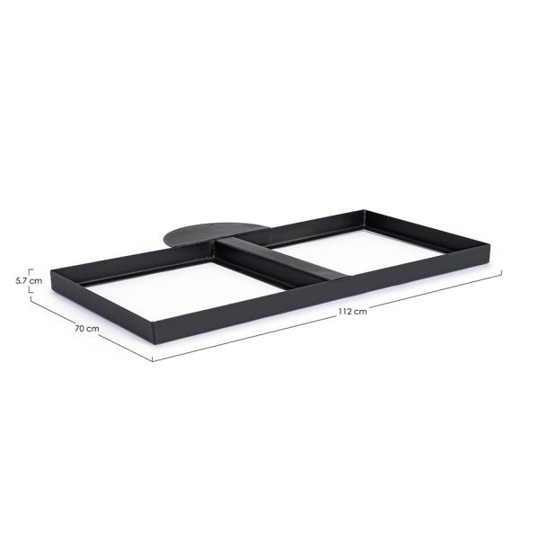 BASE LATERALE INES-ORION-ARIES ANTRACITE