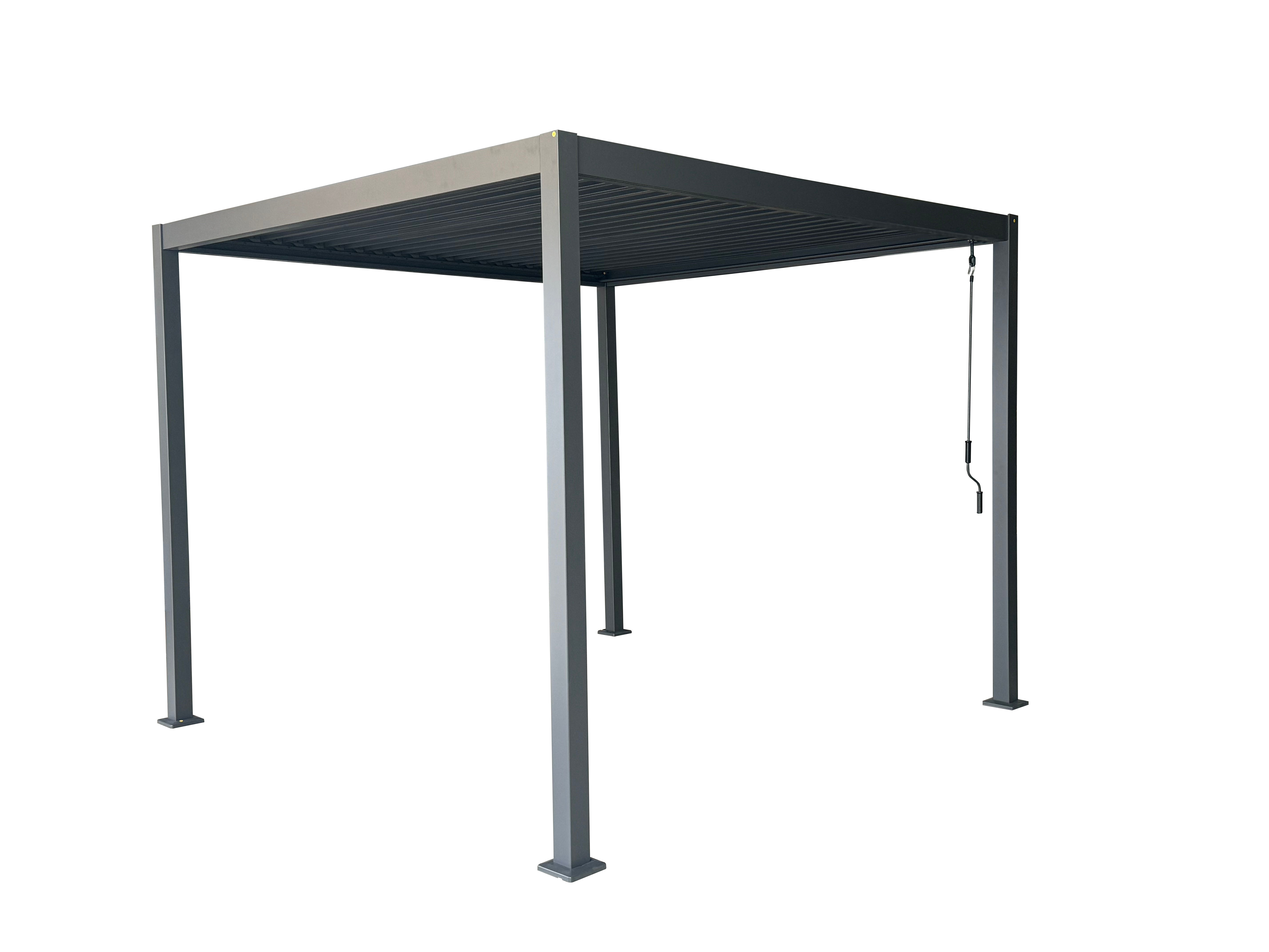 PERGOLA PALMAS MT.3X3 ANTRACITE
