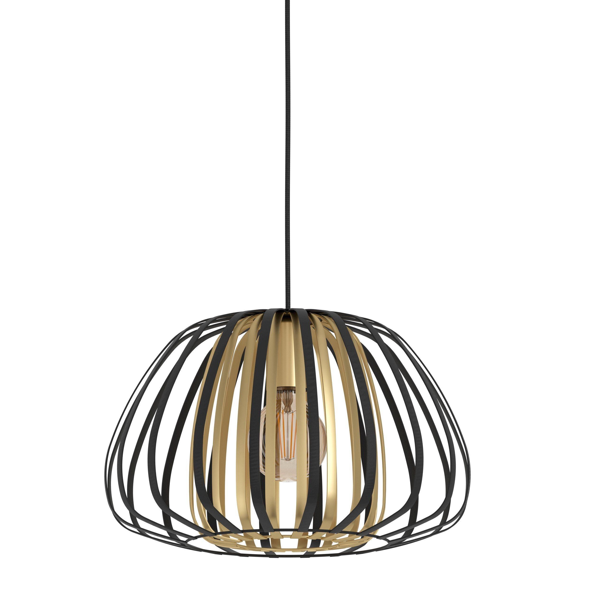 ENCITOS E27 1X40W ACC/NERO/ORO