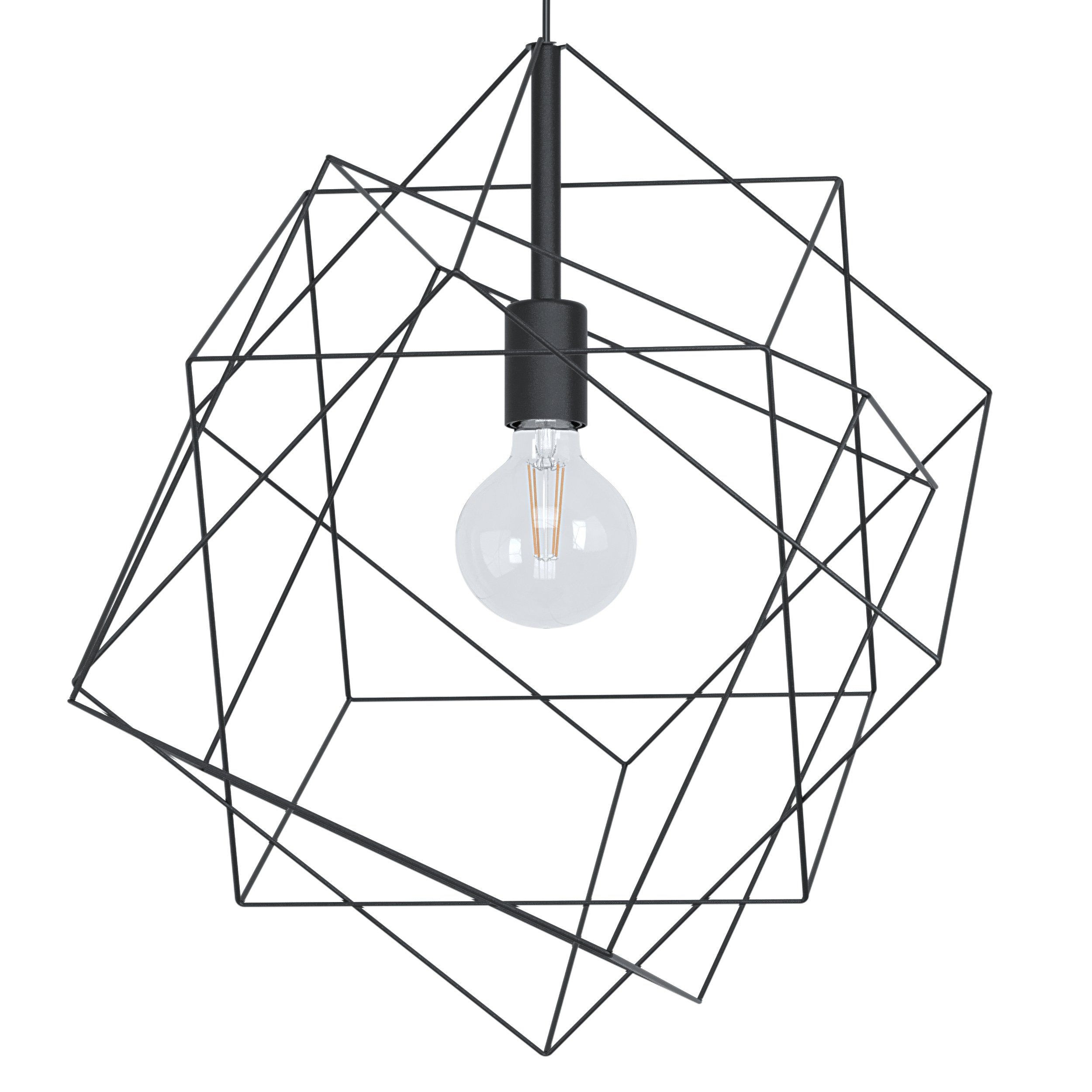 STRAITON SOSP.E27 1X60W ACC/NERO D.51.5