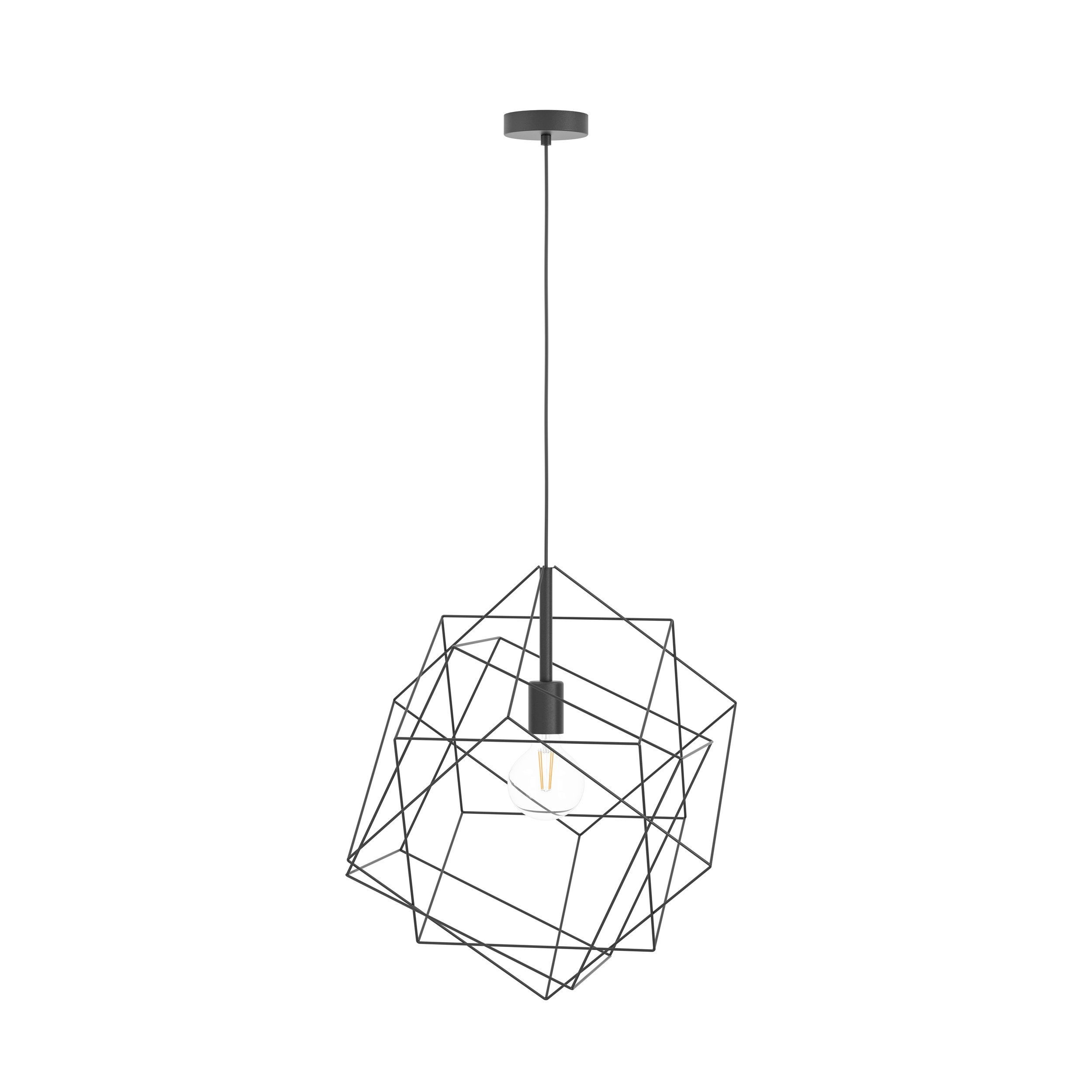 STRAITON SOSP.E27 1X60W ACC/NERO D.51.5