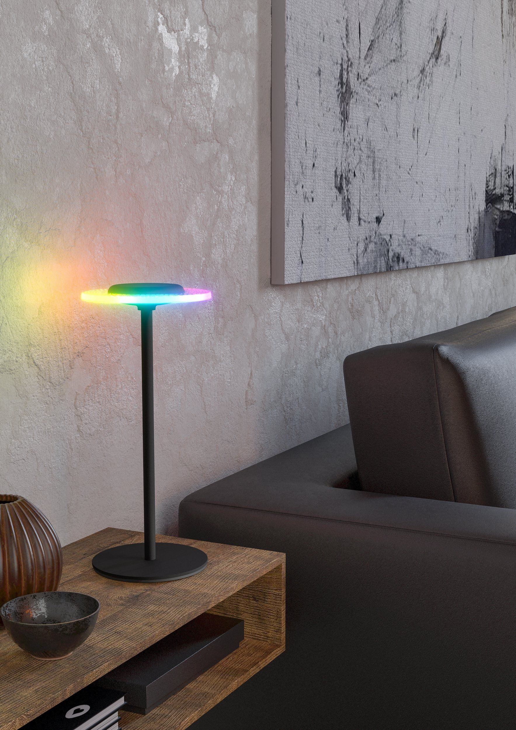 TREPELLA LAMPADA TAV.LED 0.7W 3K ACC.NERO USB