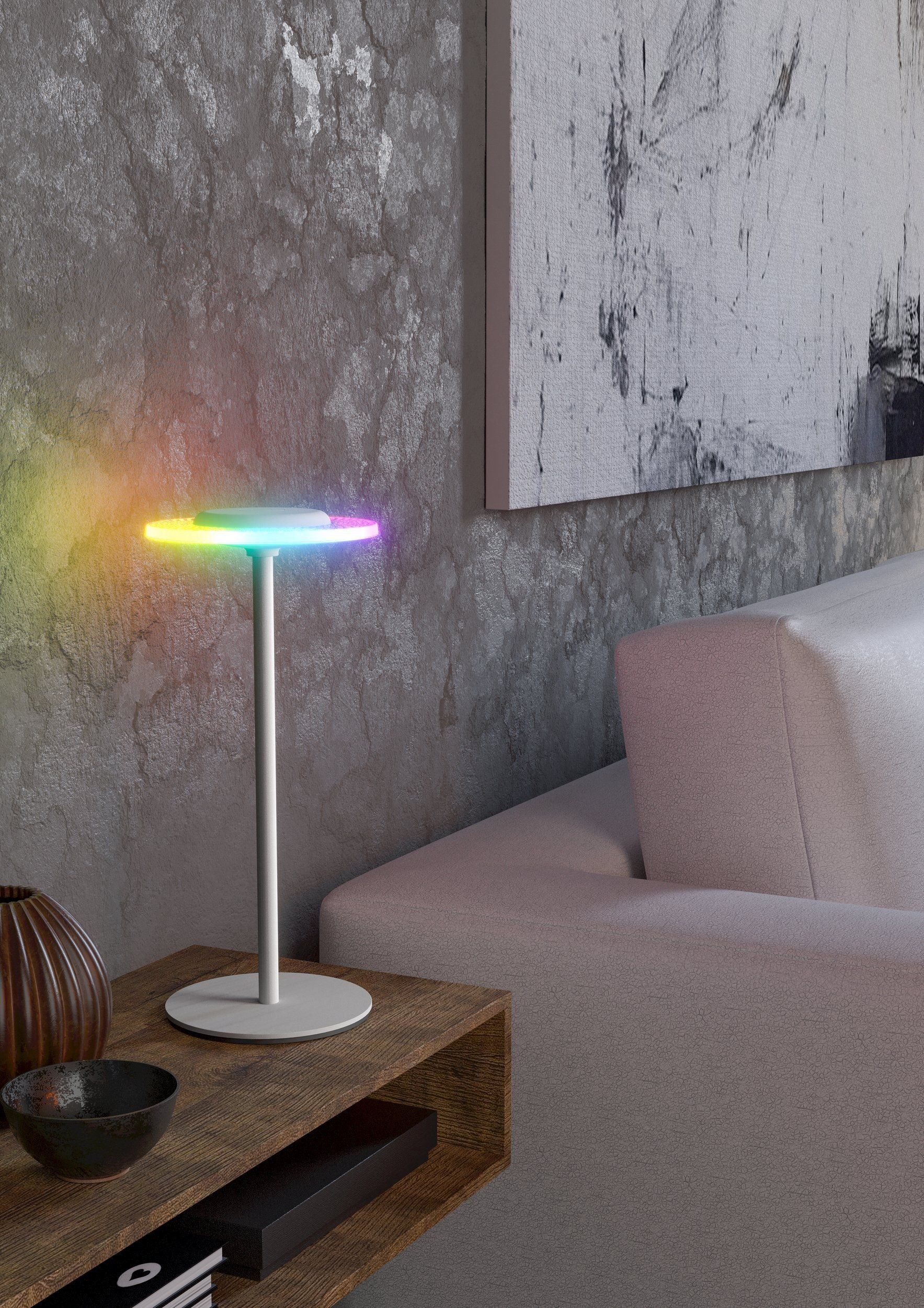 TREPELLA LAMPADA TAVOLO LED 0.7W 3K BIANCO USB