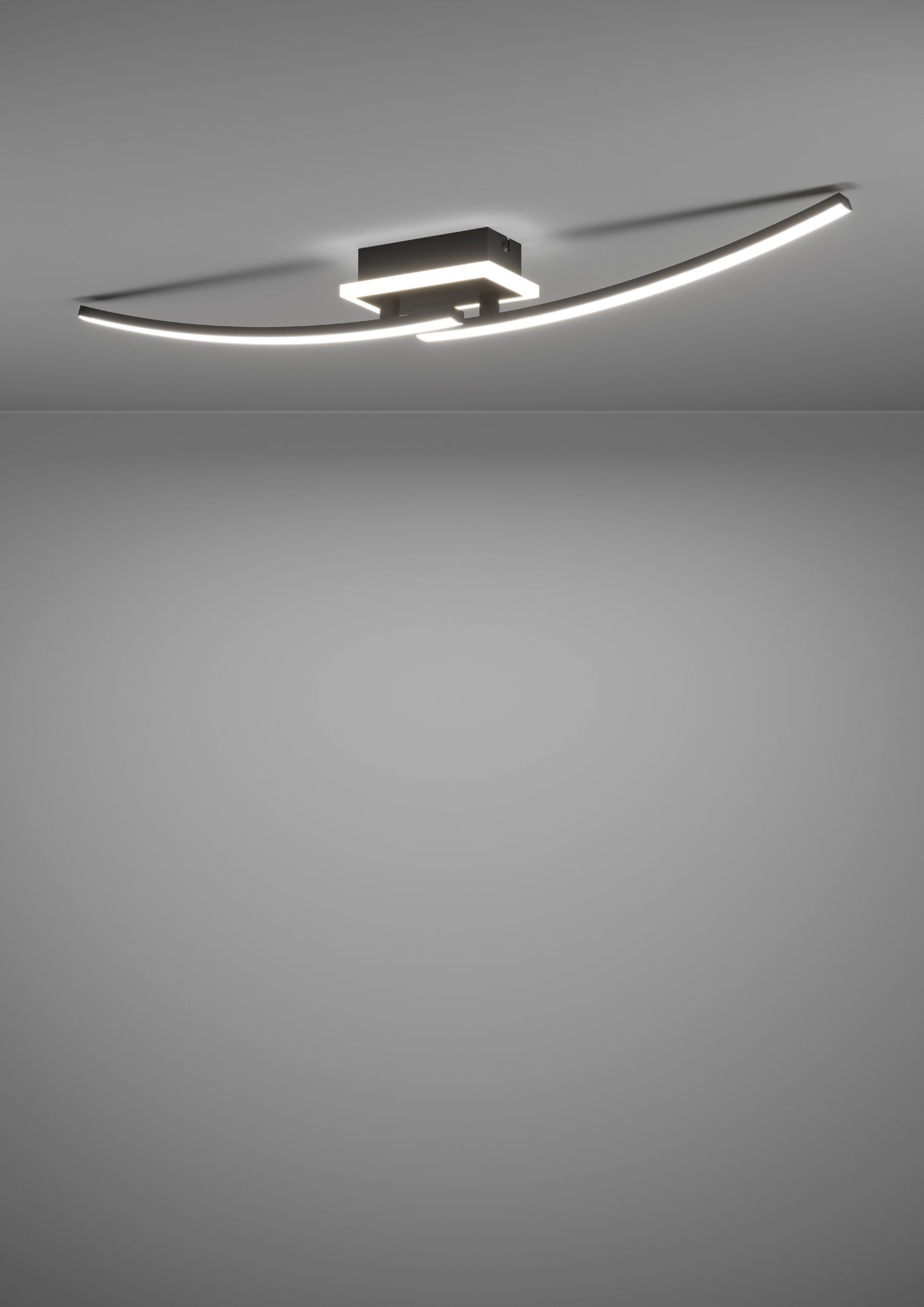 LUNGOLAGO PL.LED 12W 4K NERO/BIANCO CM.74