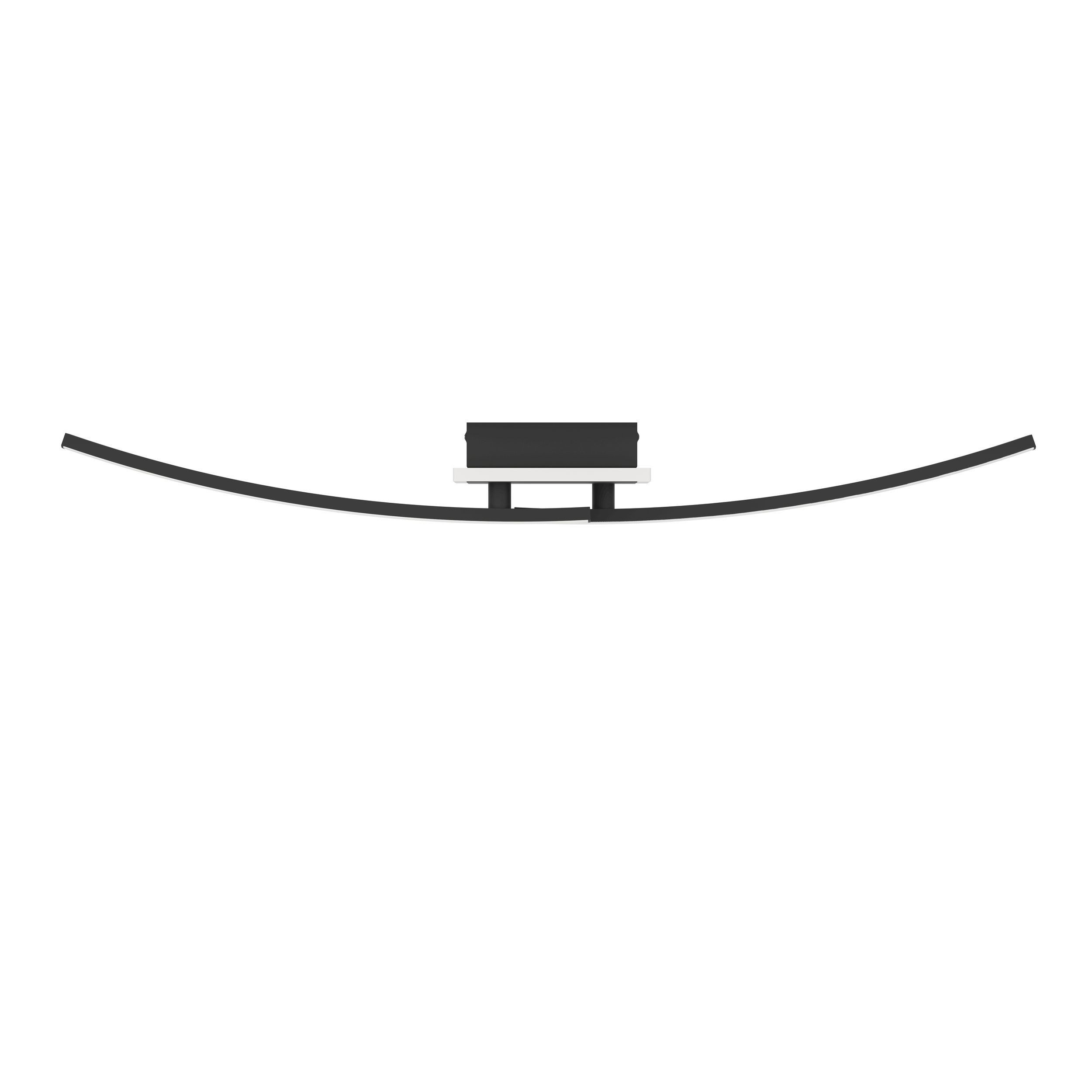 LUNGOLAGO PL.LED 12W 4K NERO/BIANCO CM.74
