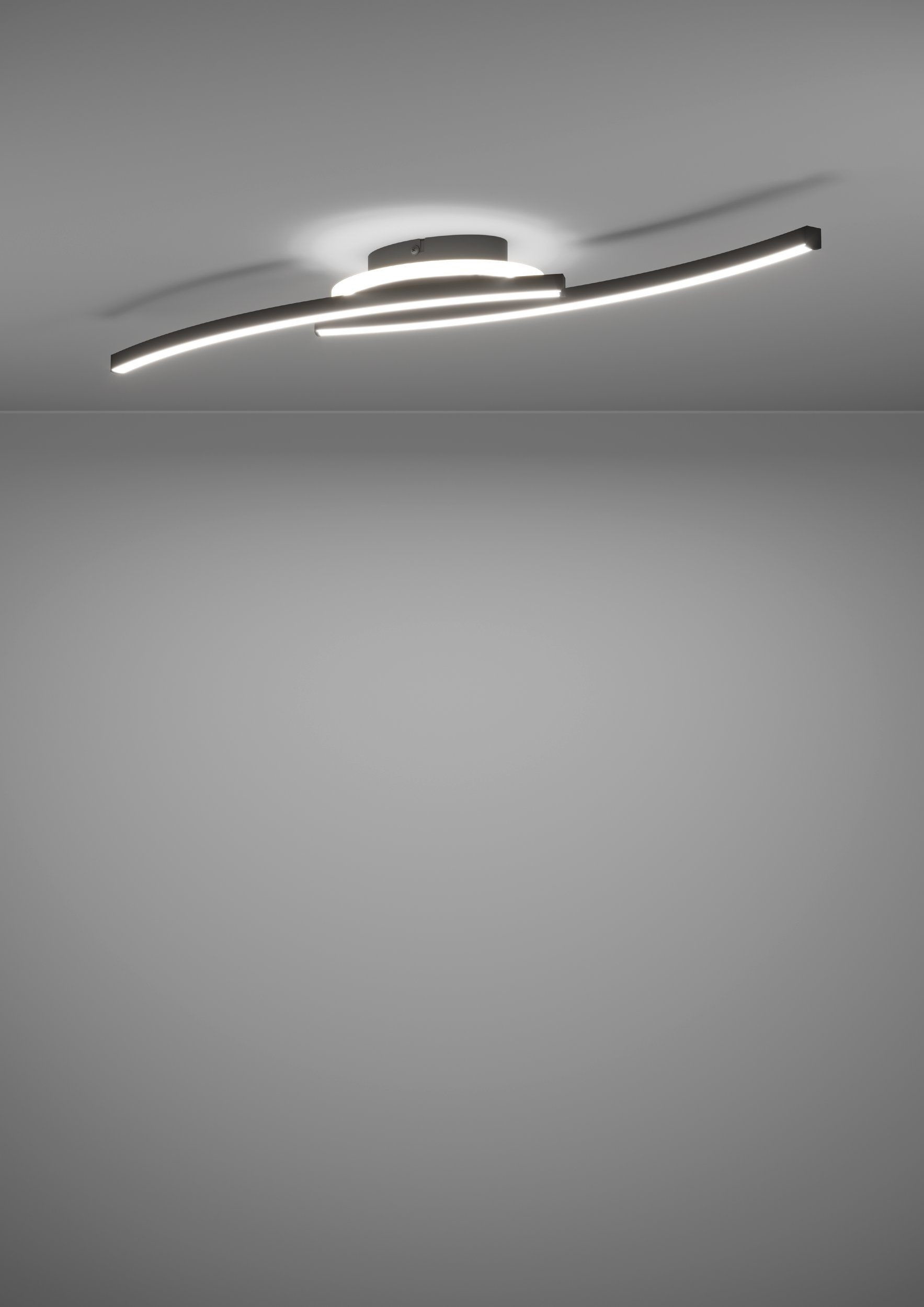 LUNGOLAGO PL.LED 12W 4K NERO/BIANCO CM.74