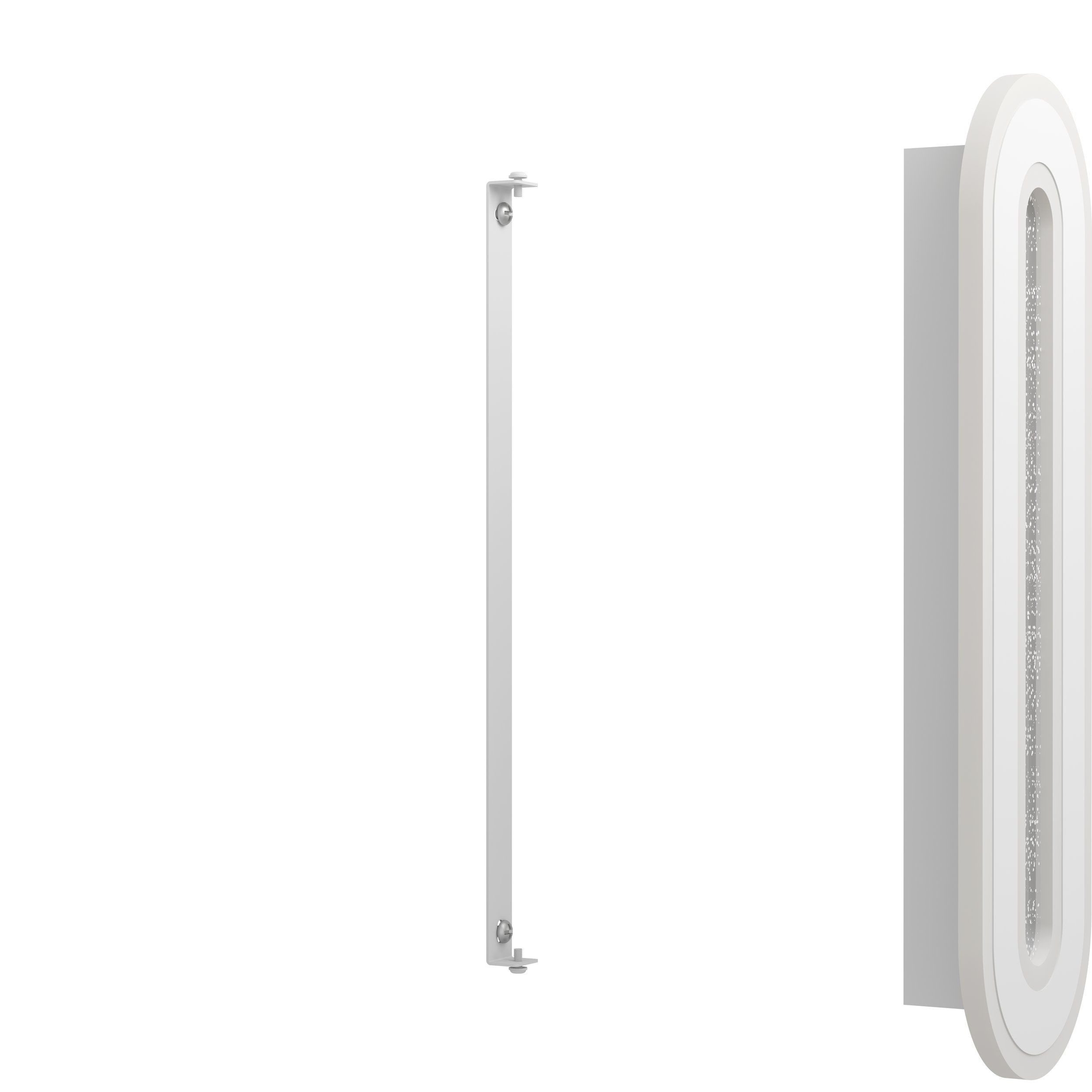 MACCHIONI APL.LED 12W 4W BIANCO/CRISTALLO
