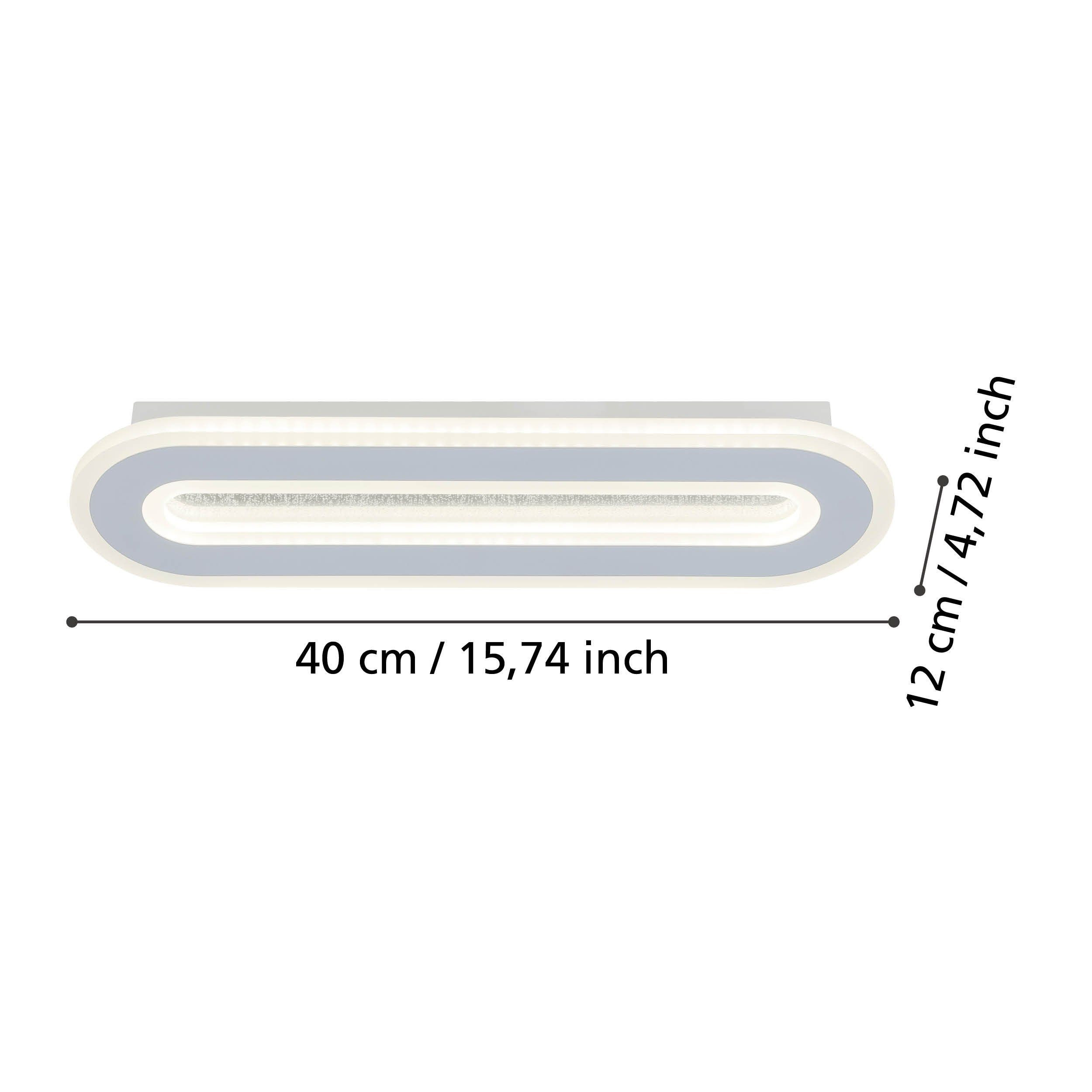 MACCHIONI APL.LED 12W 4W BIANCO/CRISTALLO